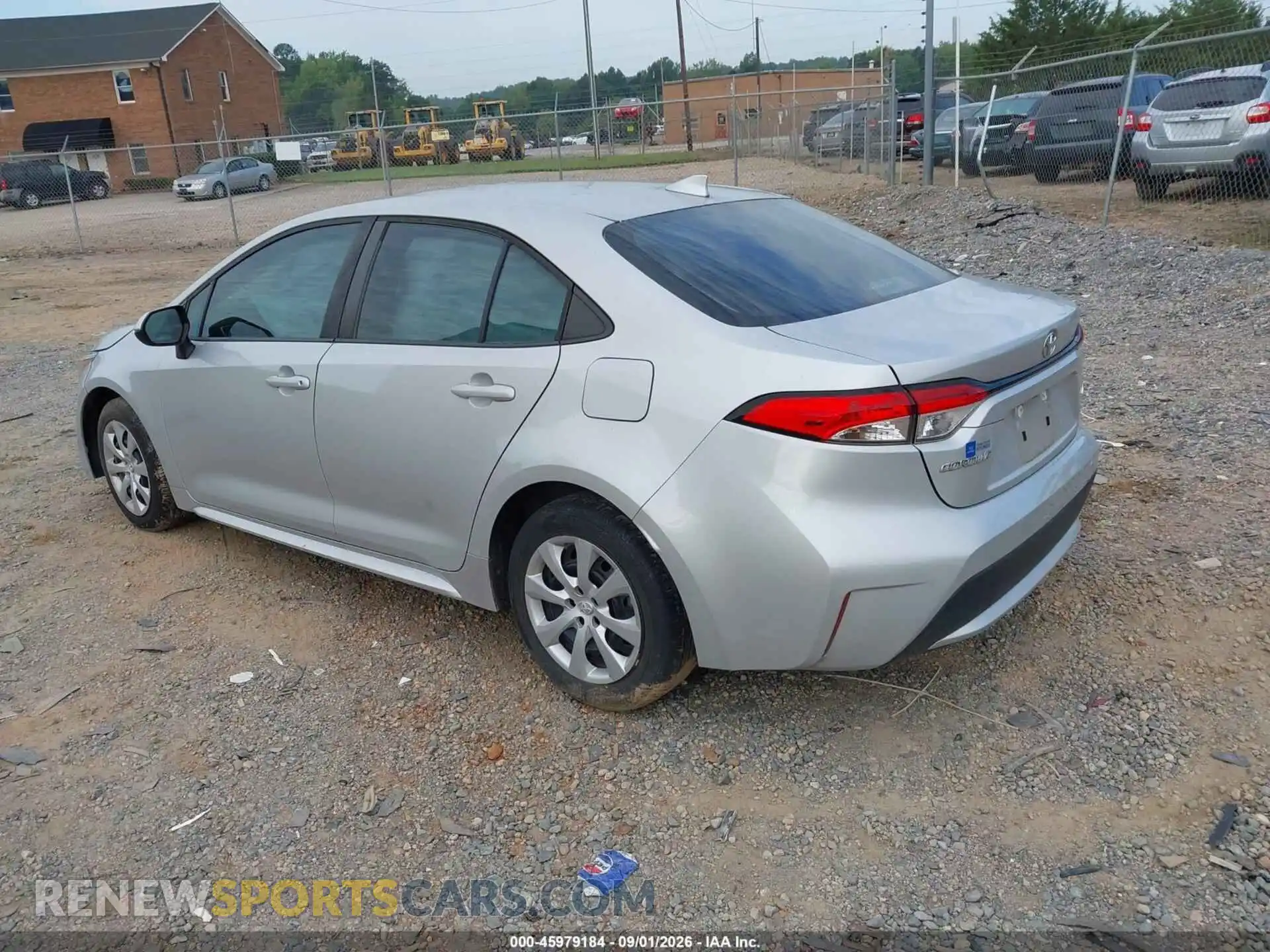 3 Photograph of a damaged car 5YFEPMAE8MP259978 TOYOTA COROLLA 2021