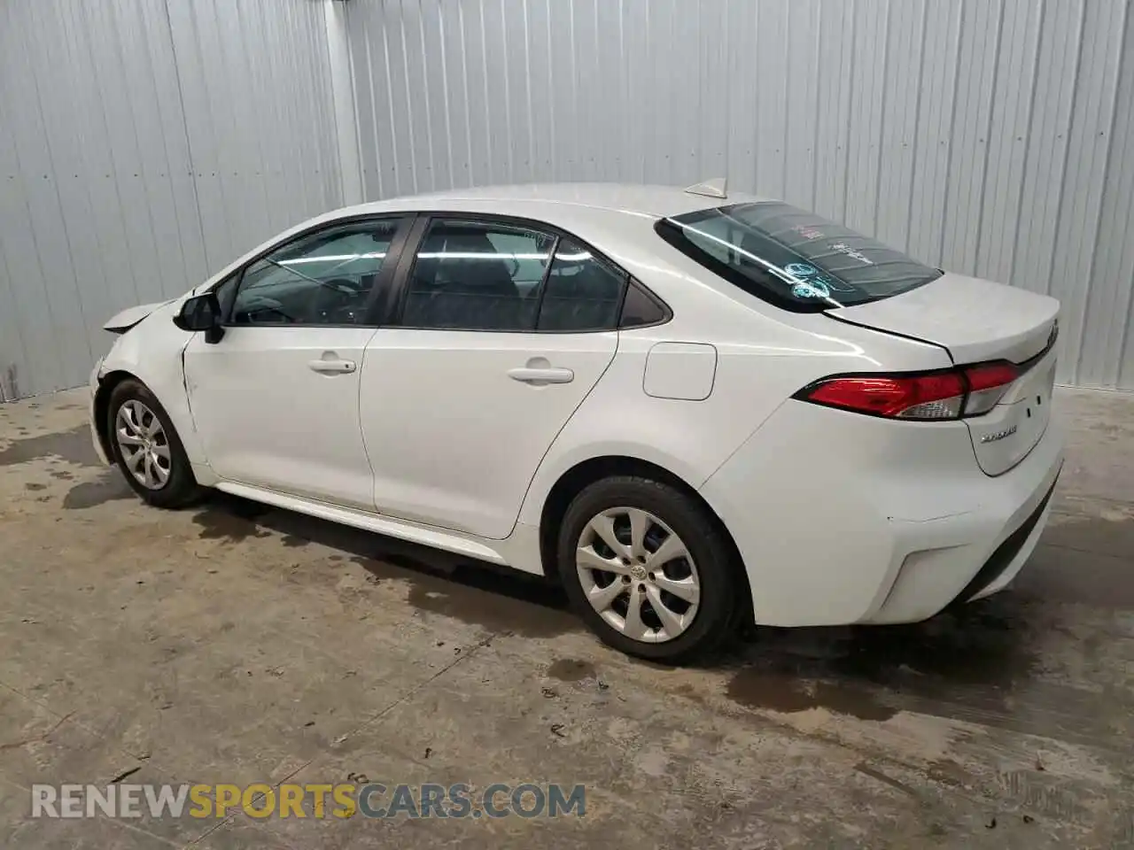 2 Photograph of a damaged car 5YFEPMAE8MP267269 TOYOTA COROLLA 2021