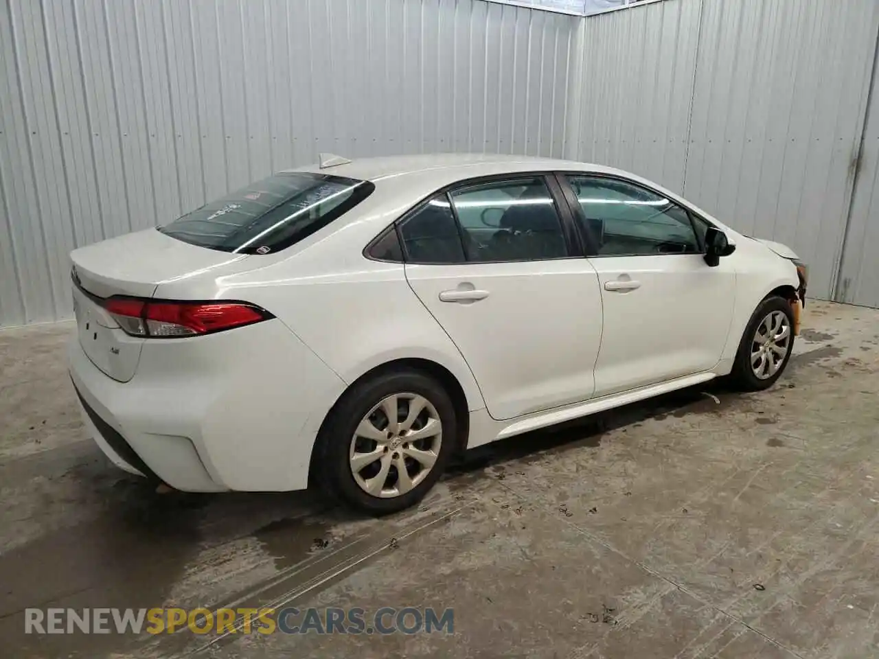 3 Photograph of a damaged car 5YFEPMAE8MP267269 TOYOTA COROLLA 2021