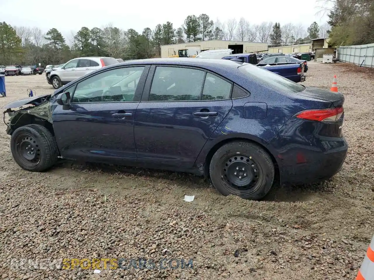 2 Photograph of a damaged car 5YFEPMAE8MP270074 TOYOTA COROLLA 2021