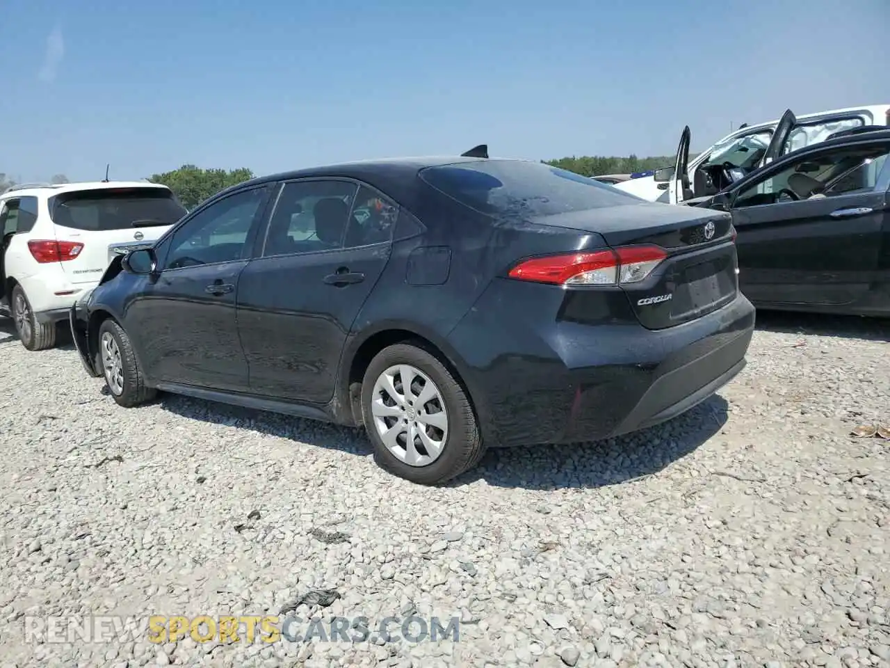 2 Photograph of a damaged car 5YFEPMAE8MP270334 TOYOTA COROLLA 2021