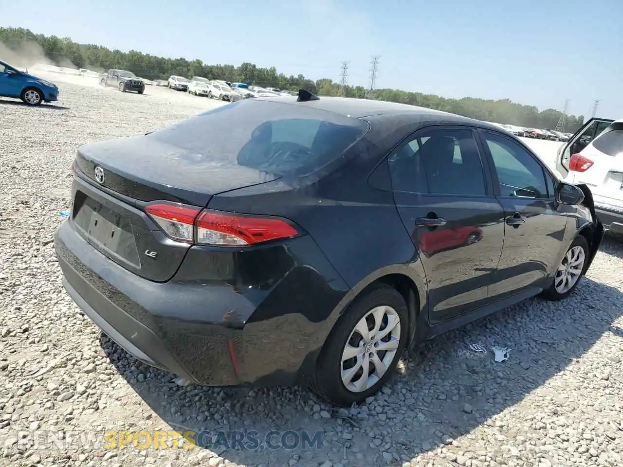 3 Photograph of a damaged car 5YFEPMAE8MP270334 TOYOTA COROLLA 2021