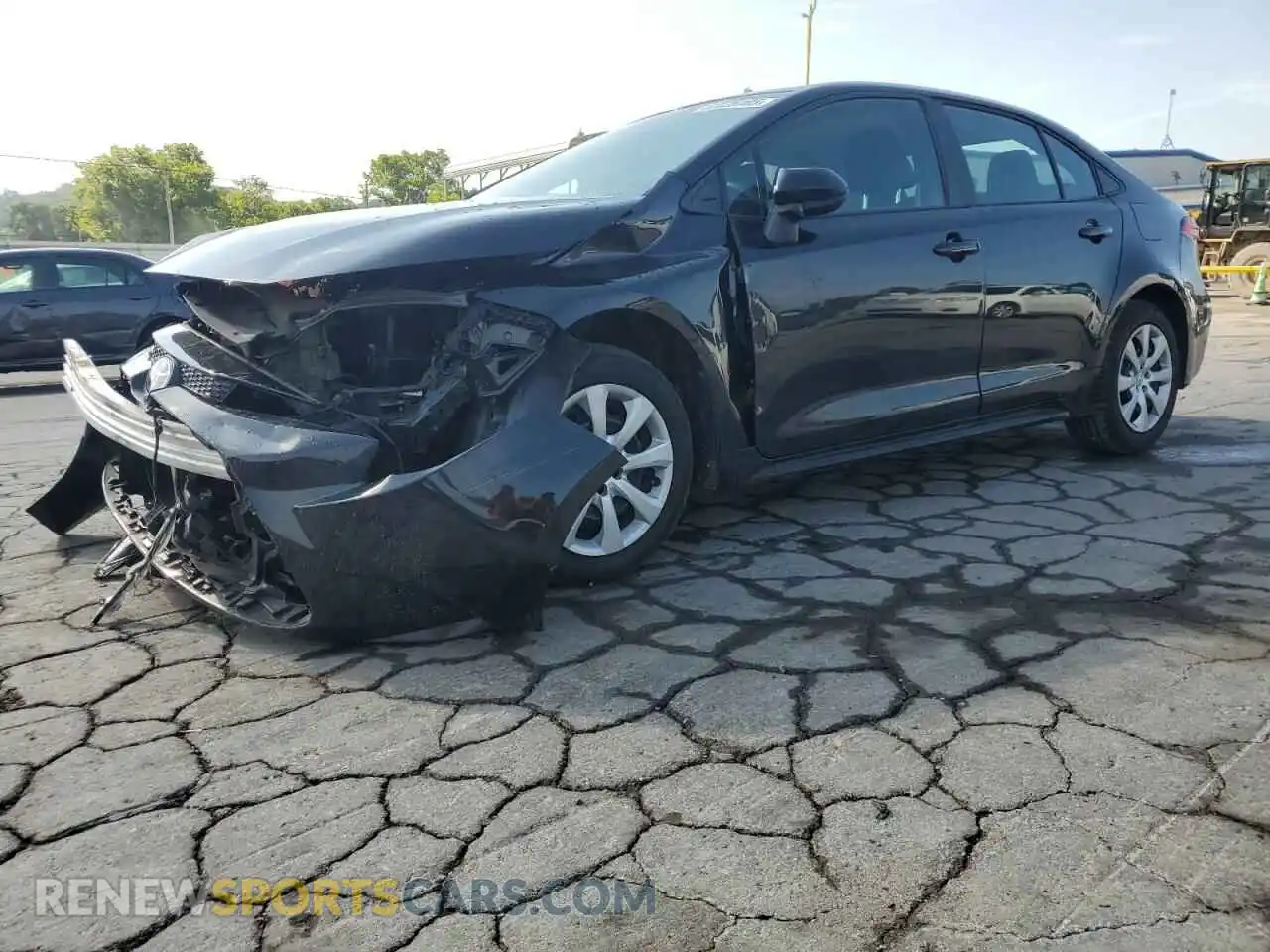 1 Photograph of a damaged car 5YFEPMAE8MP270351 TOYOTA COROLLA 2021