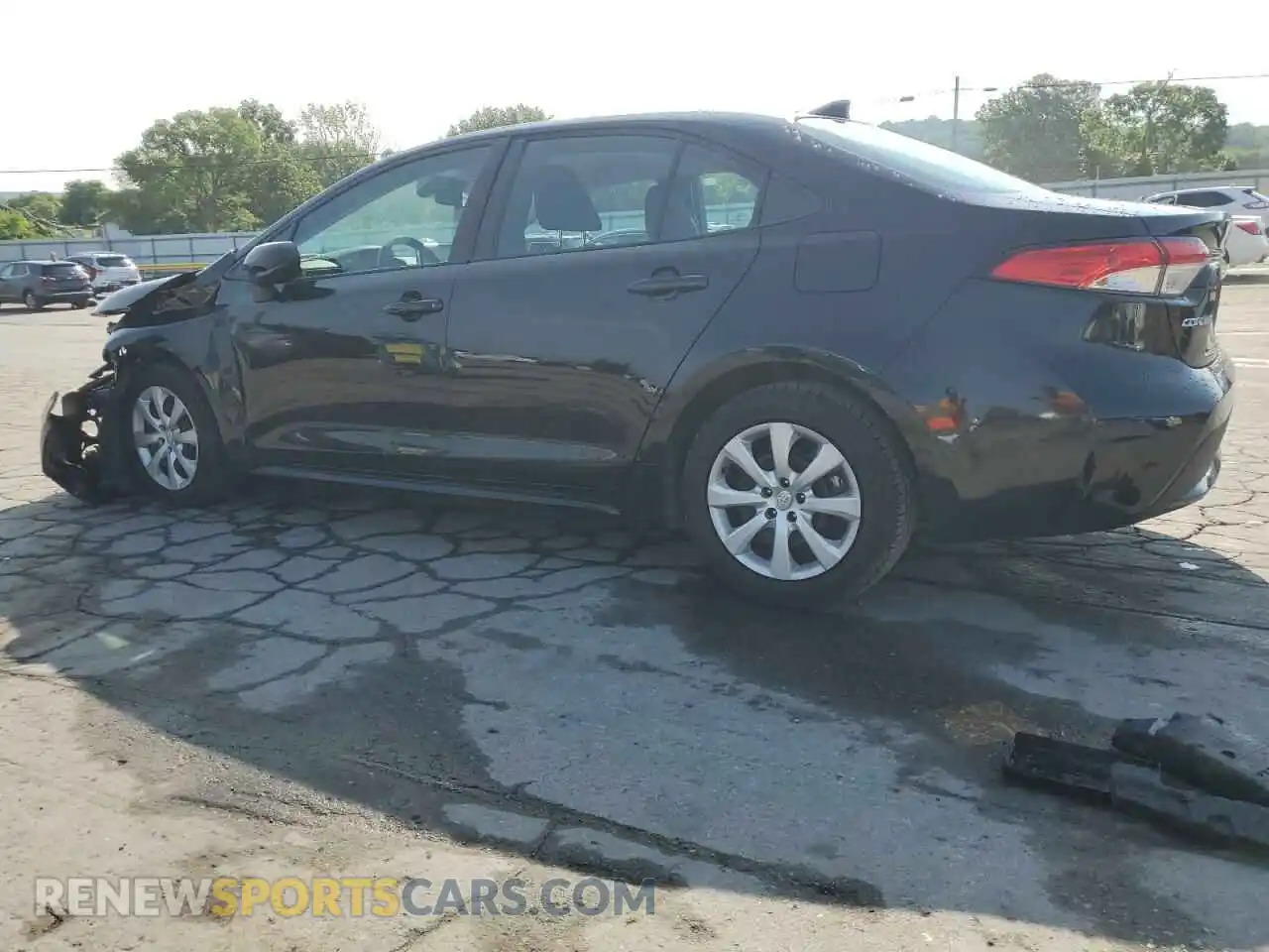 2 Photograph of a damaged car 5YFEPMAE8MP270351 TOYOTA COROLLA 2021
