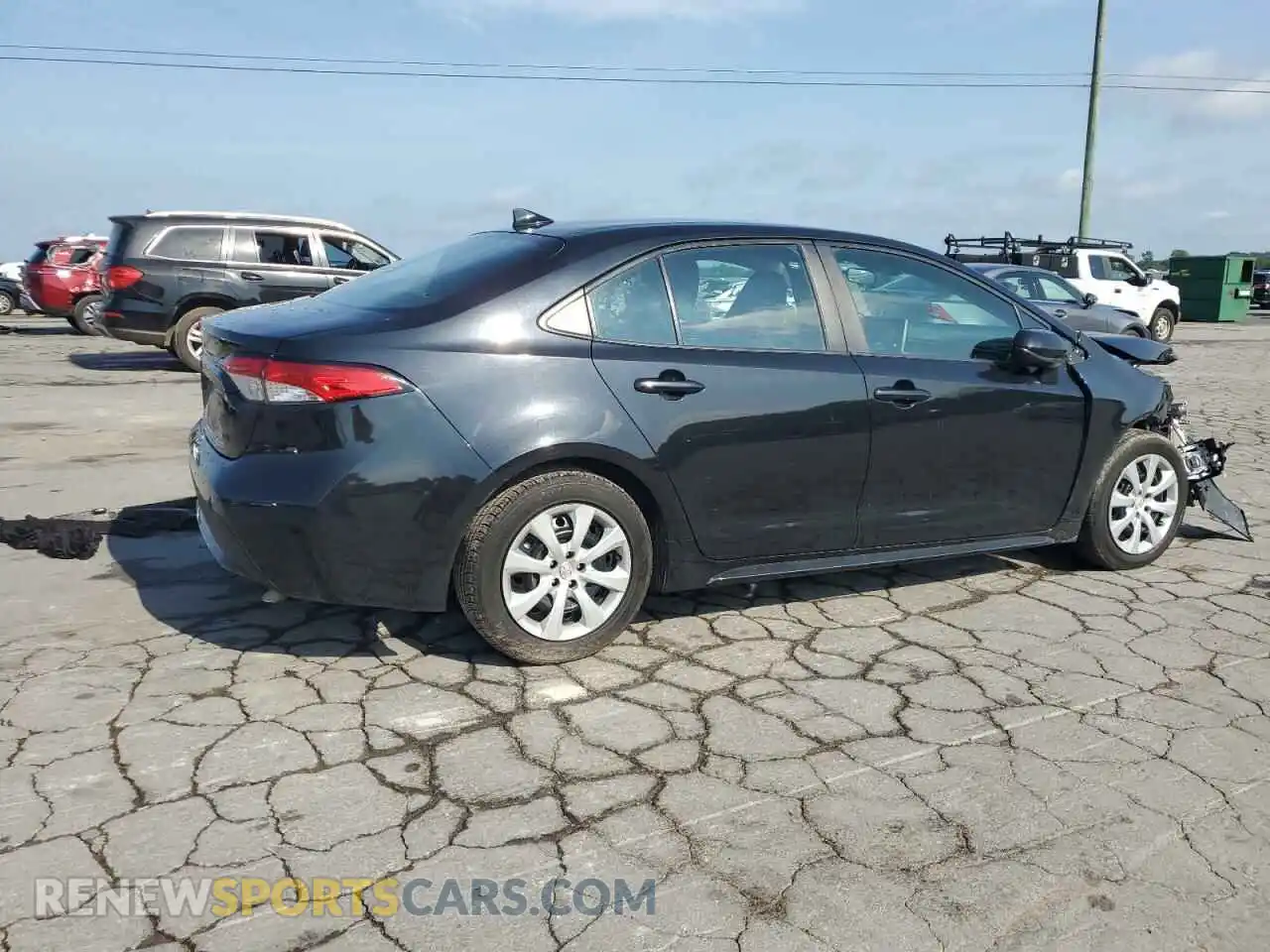 3 Photograph of a damaged car 5YFEPMAE8MP270351 TOYOTA COROLLA 2021