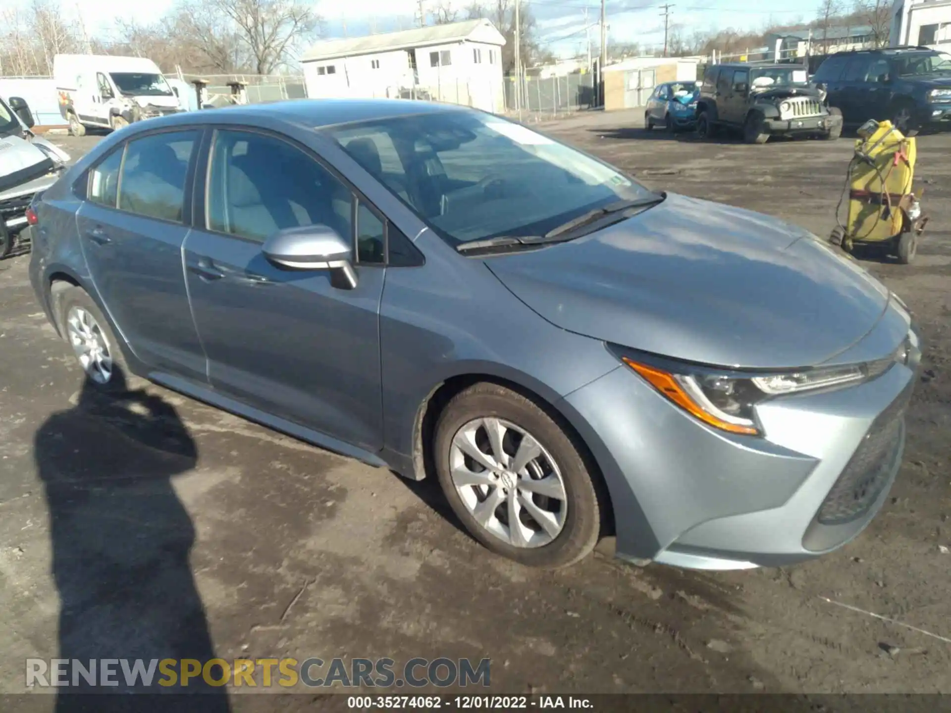 1 Photograph of a damaged car 5YFEPMAE9MP159565 TOYOTA COROLLA 2021