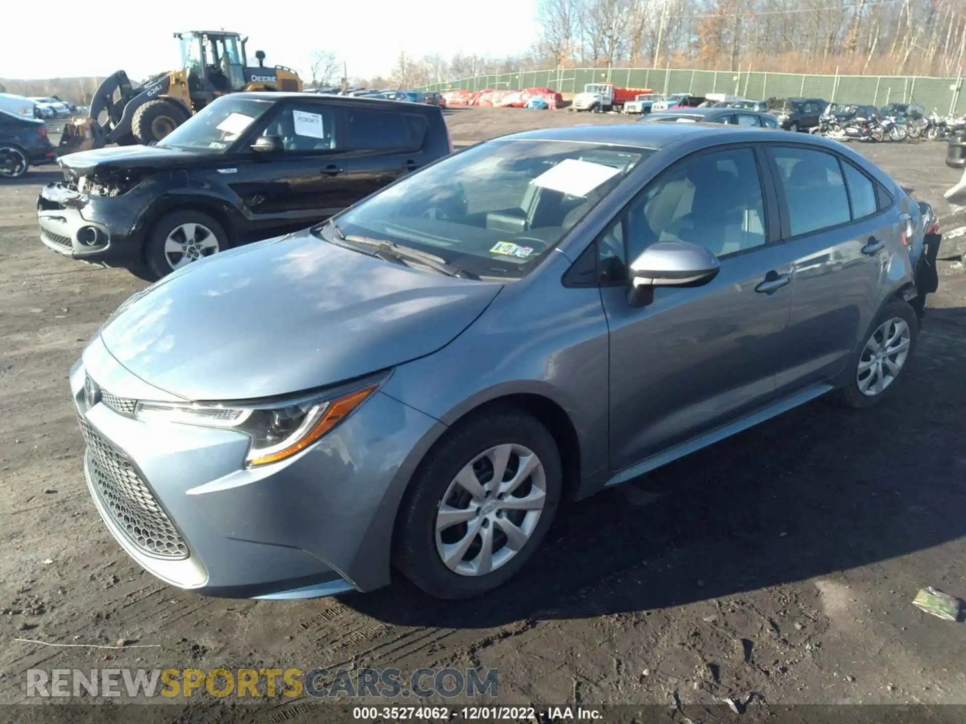 2 Photograph of a damaged car 5YFEPMAE9MP159565 TOYOTA COROLLA 2021