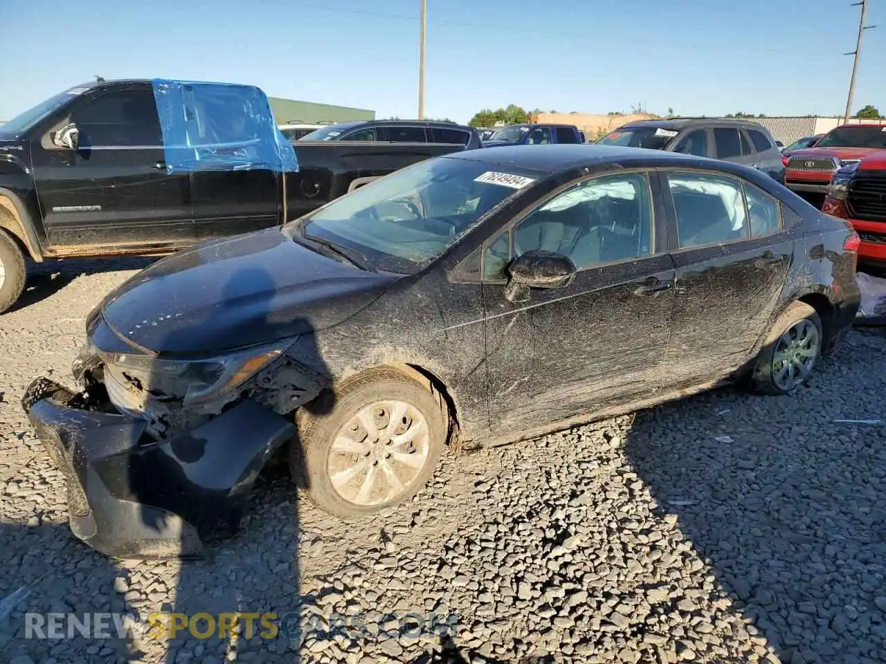 1 Photograph of a damaged car 5YFEPMAE9MP159727 TOYOTA COROLLA 2021