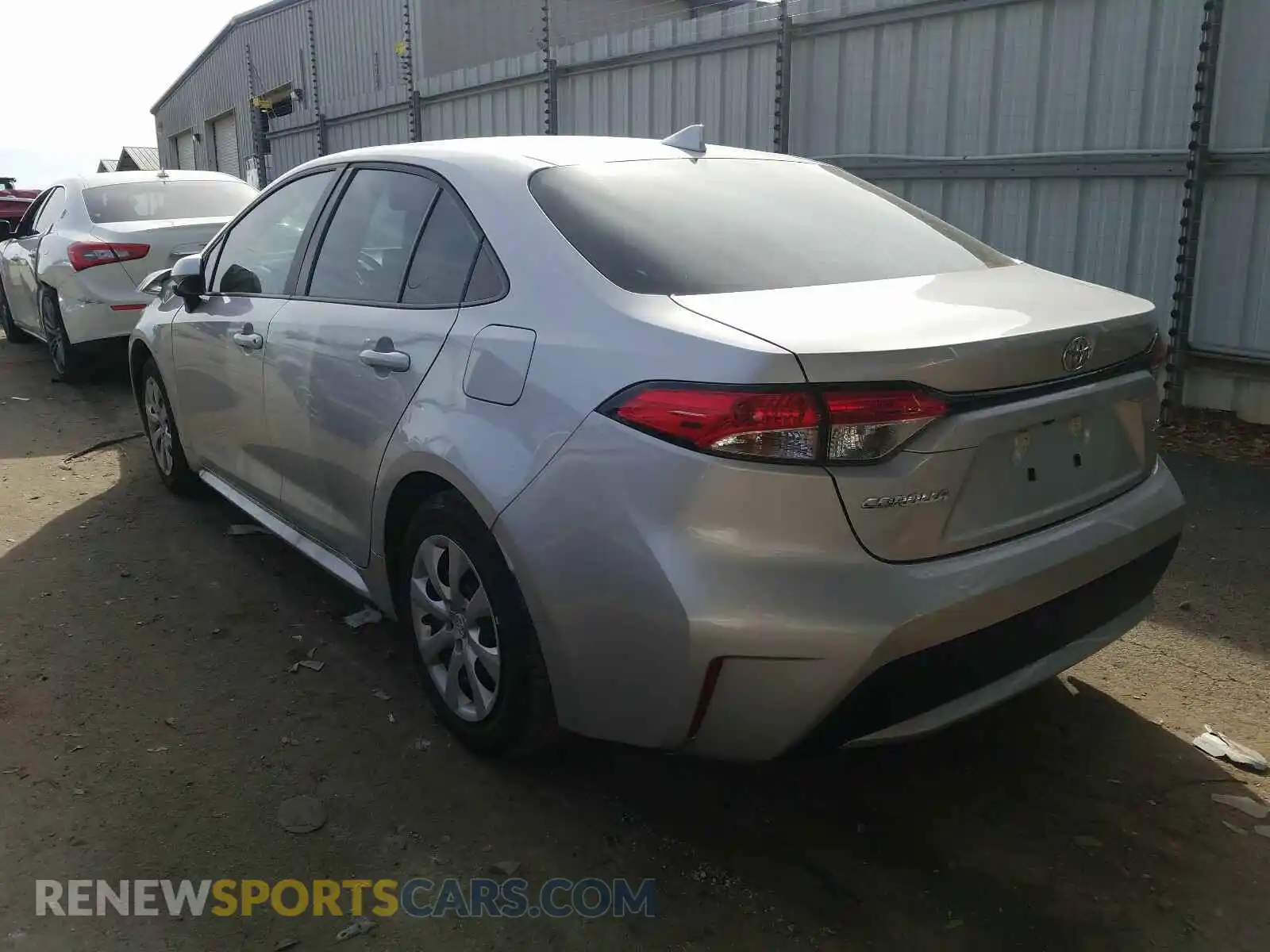 3 Photograph of a damaged car 5YFEPMAE9MP166127 TOYOTA COROLLA 2021