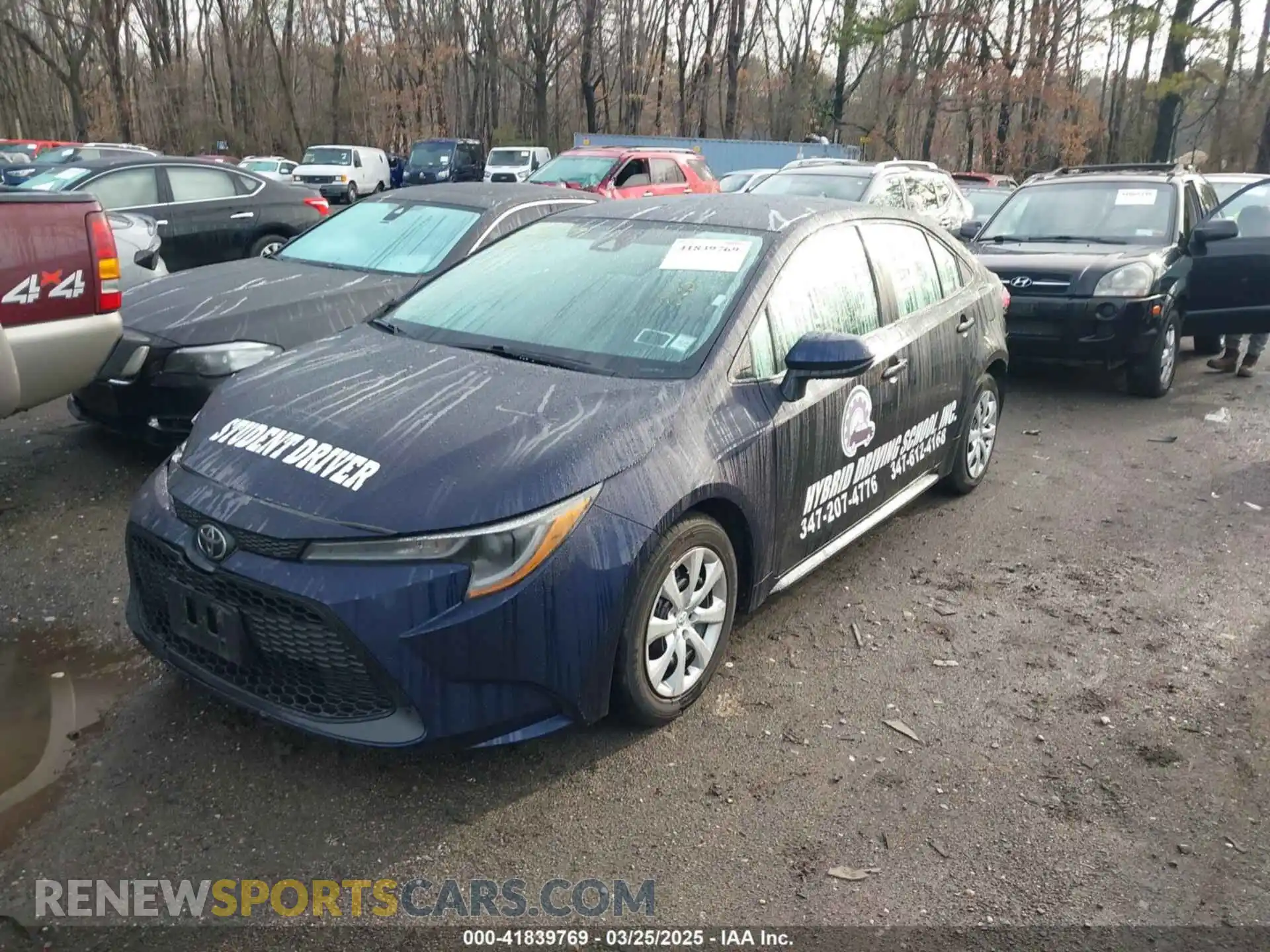 2 Photograph of a damaged car 5YFEPMAE9MP167360 TOYOTA COROLLA 2021