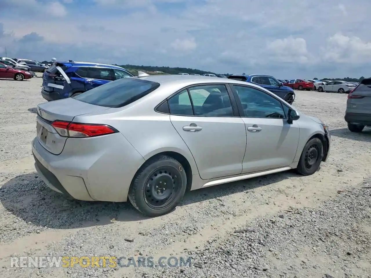 3 Photograph of a damaged car 5YFEPMAE9MP167407 TOYOTA COROLLA 2021