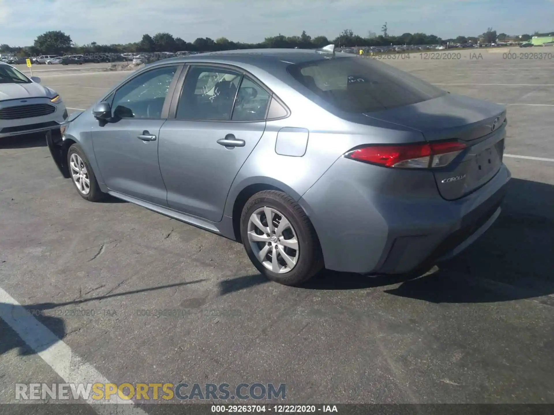 3 Photograph of a damaged car 5YFEPMAE9MP167486 TOYOTA COROLLA 2021