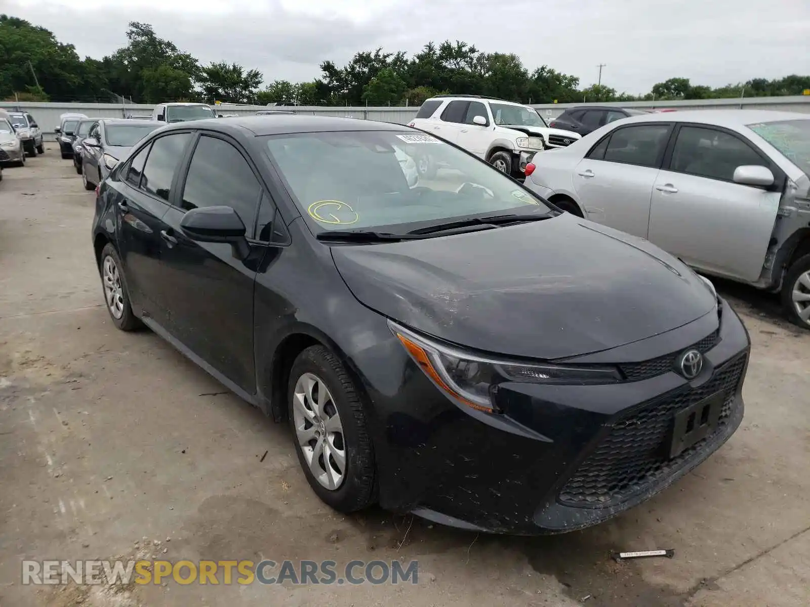 1 Photograph of a damaged car 5YFEPMAE9MP172350 TOYOTA COROLLA 2021