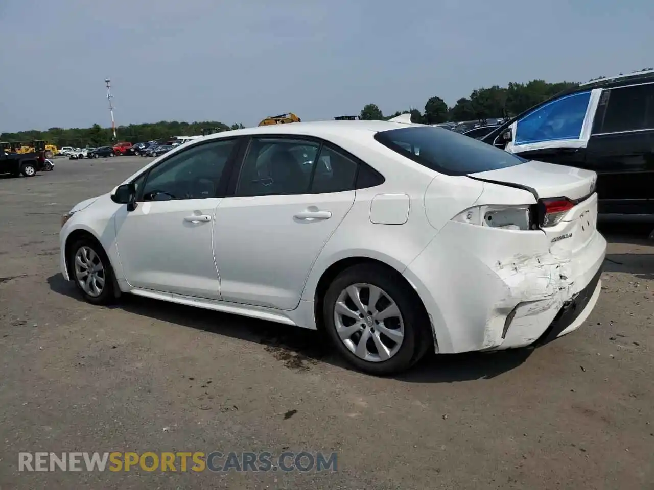 2 Photograph of a damaged car 5YFEPMAE9MP172820 TOYOTA COROLLA 2021
