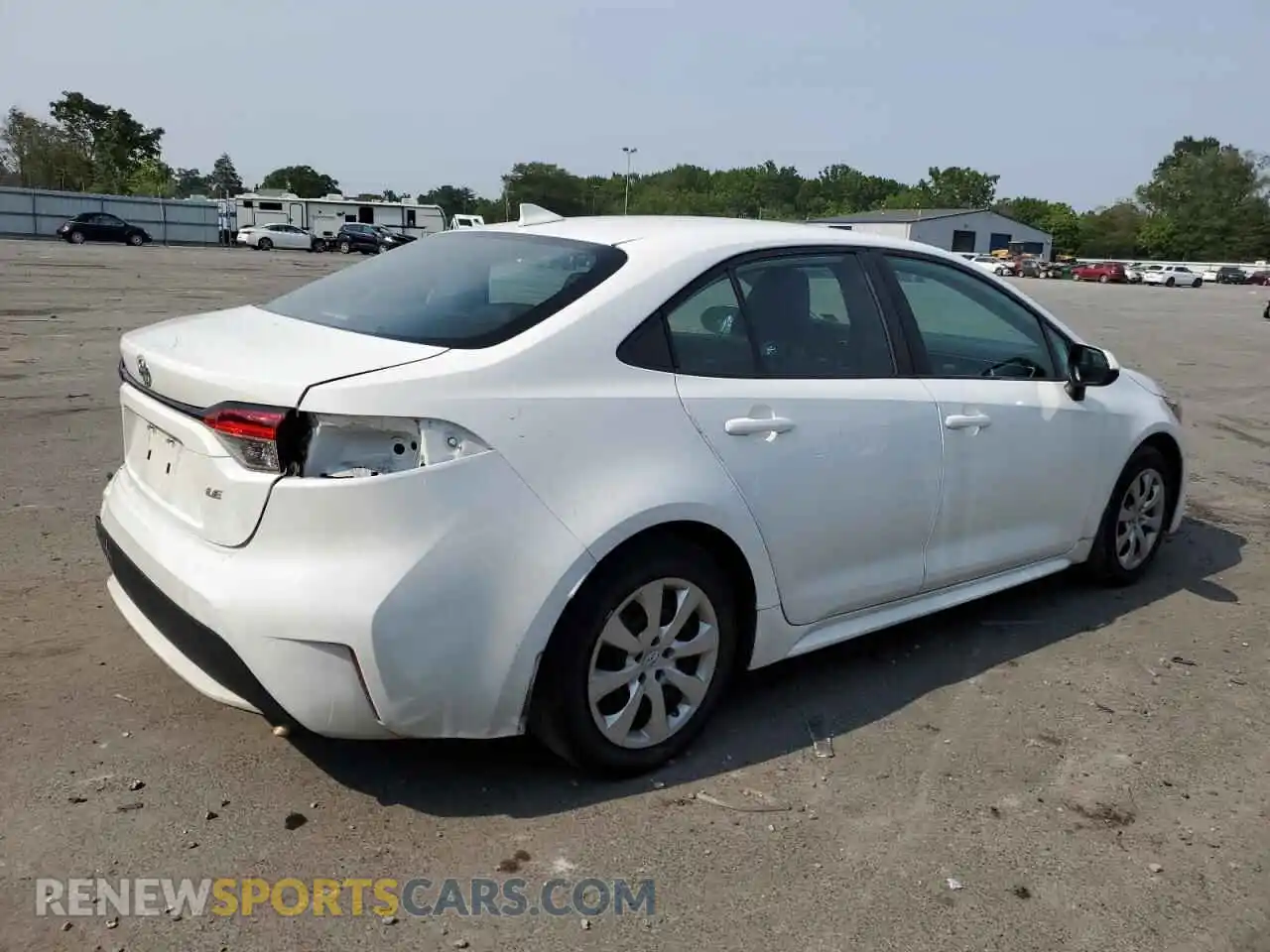 3 Photograph of a damaged car 5YFEPMAE9MP172820 TOYOTA COROLLA 2021