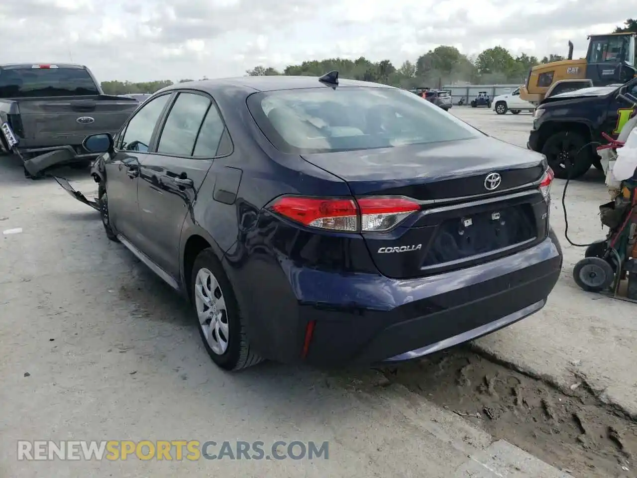 3 Photograph of a damaged car 5YFEPMAE9MP173451 TOYOTA COROLLA 2021