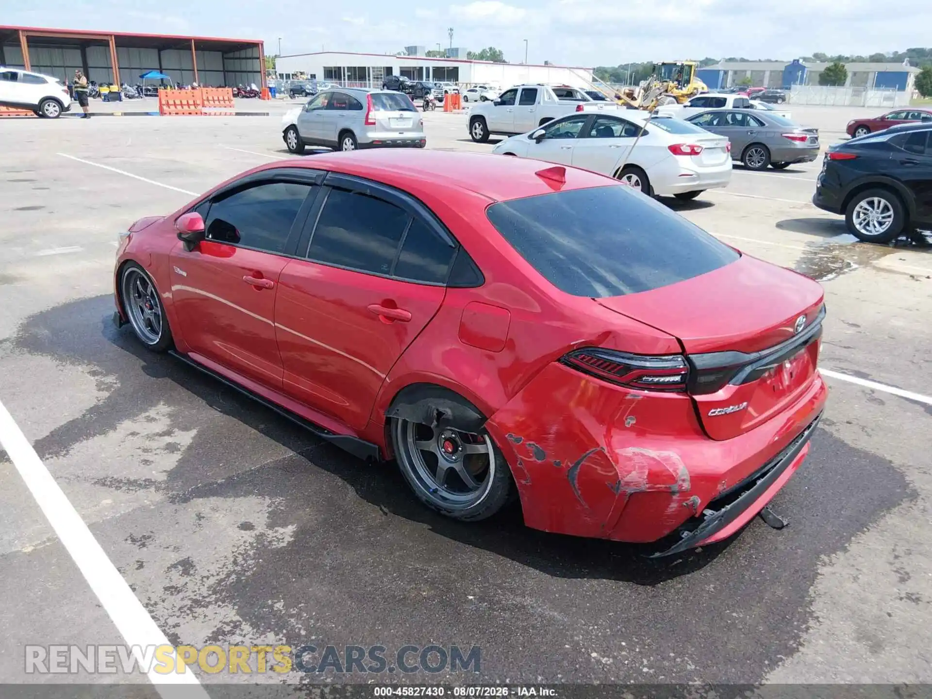 3 Photograph of a damaged car 5YFEPMAE9MP177693 TOYOTA COROLLA 2021