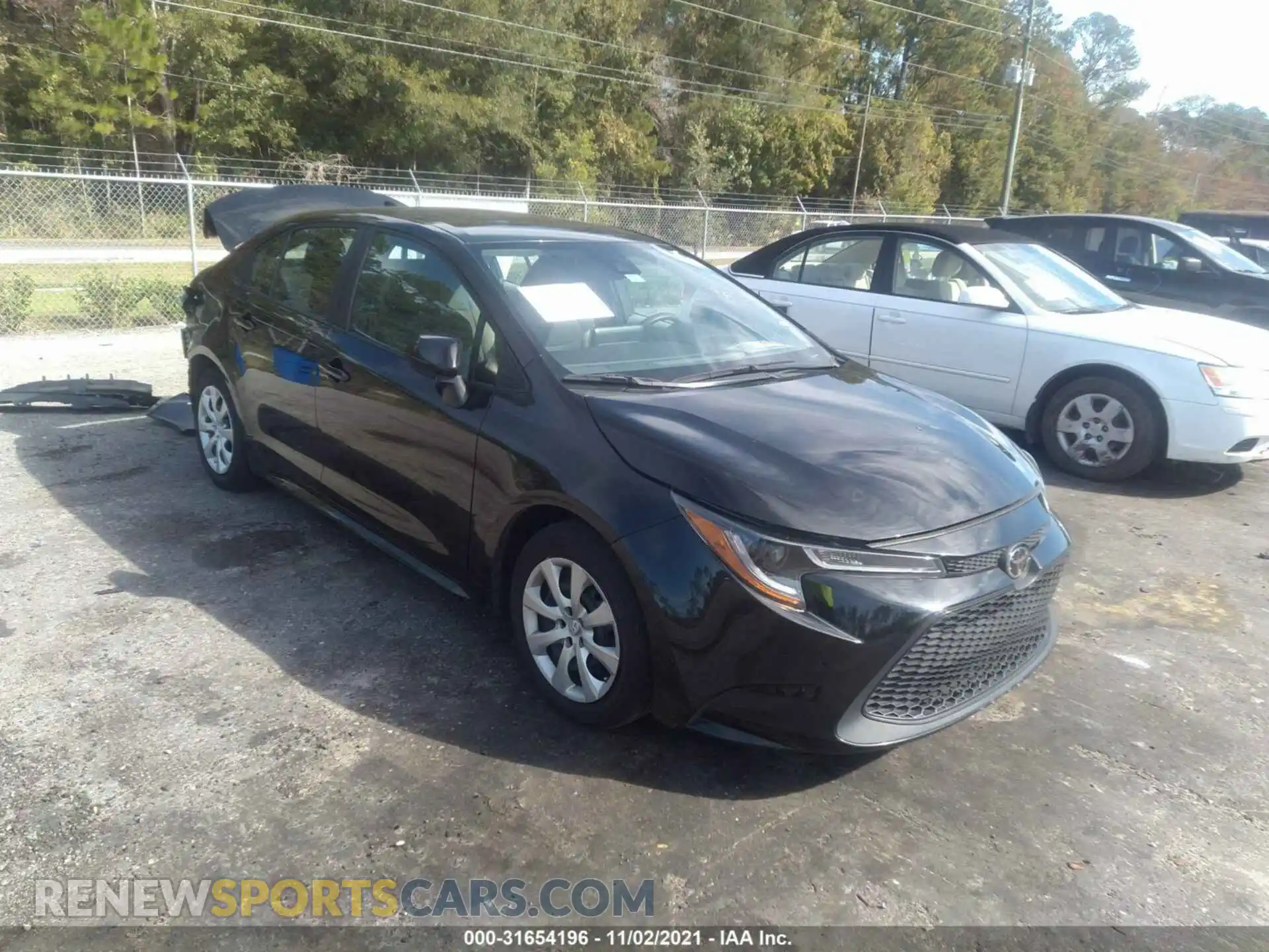1 Photograph of a damaged car 5YFEPMAE9MP178519 TOYOTA COROLLA 2021