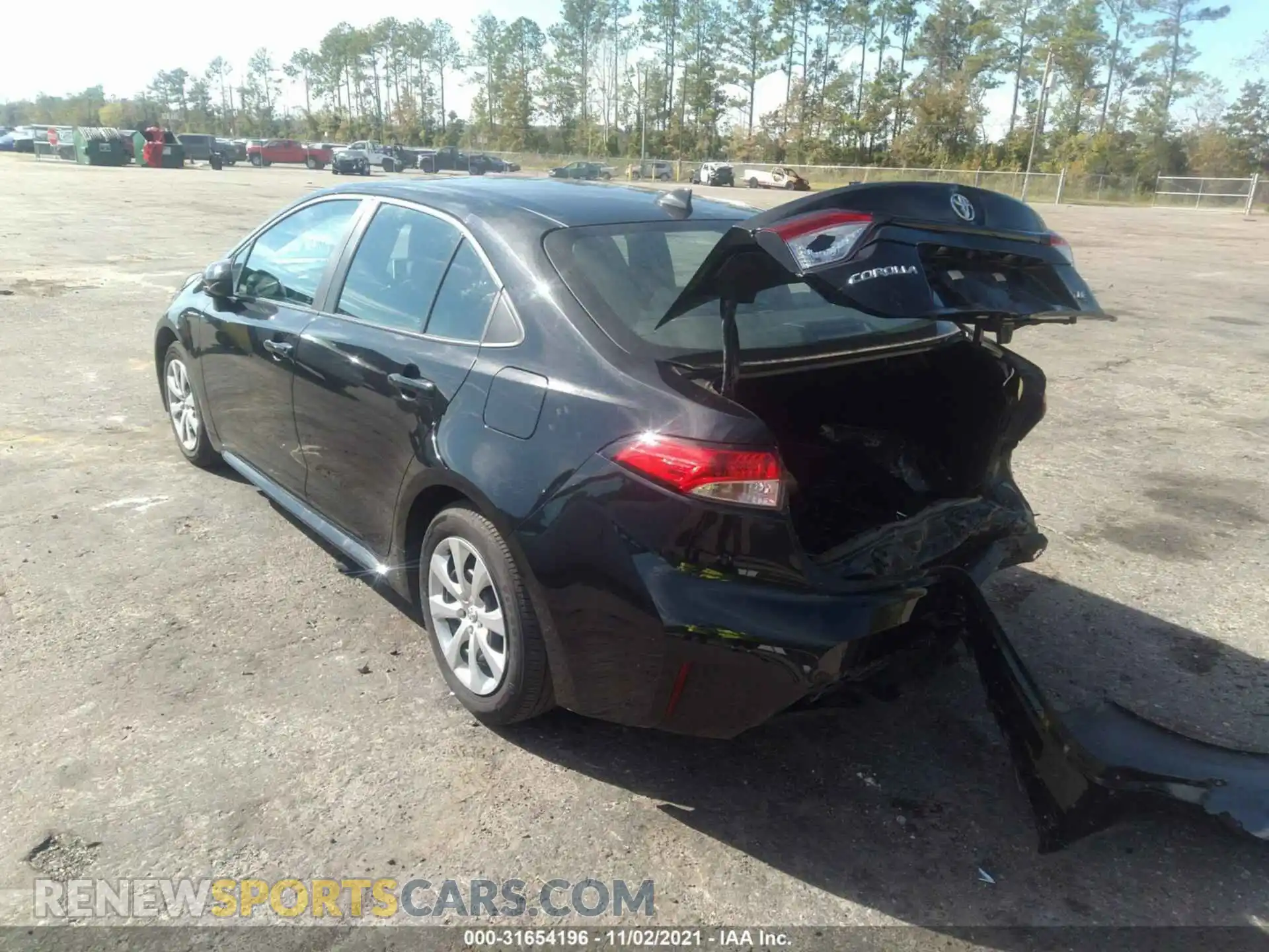 3 Photograph of a damaged car 5YFEPMAE9MP178519 TOYOTA COROLLA 2021