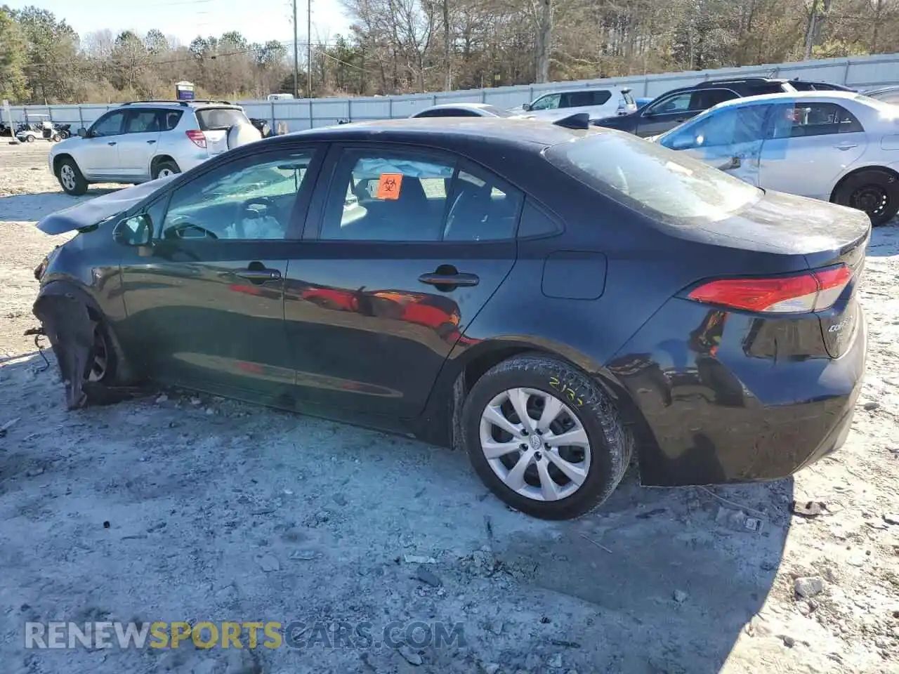2 Photograph of a damaged car 5YFEPMAE9MP178830 TOYOTA COROLLA 2021