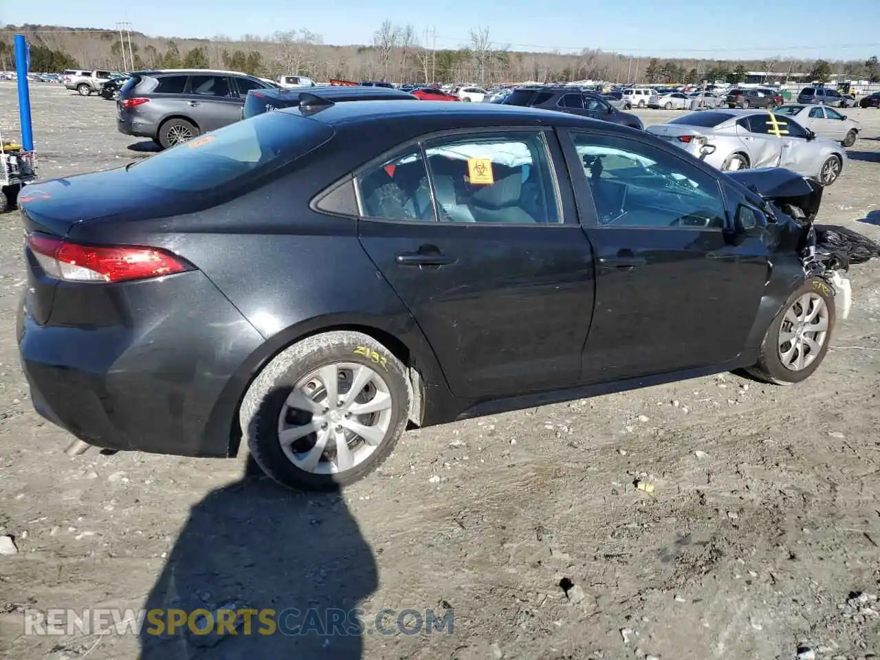 3 Photograph of a damaged car 5YFEPMAE9MP178830 TOYOTA COROLLA 2021