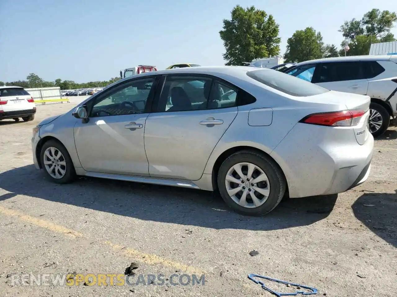 2 Photograph of a damaged car 5YFEPMAE9MP182442 TOYOTA COROLLA 2021