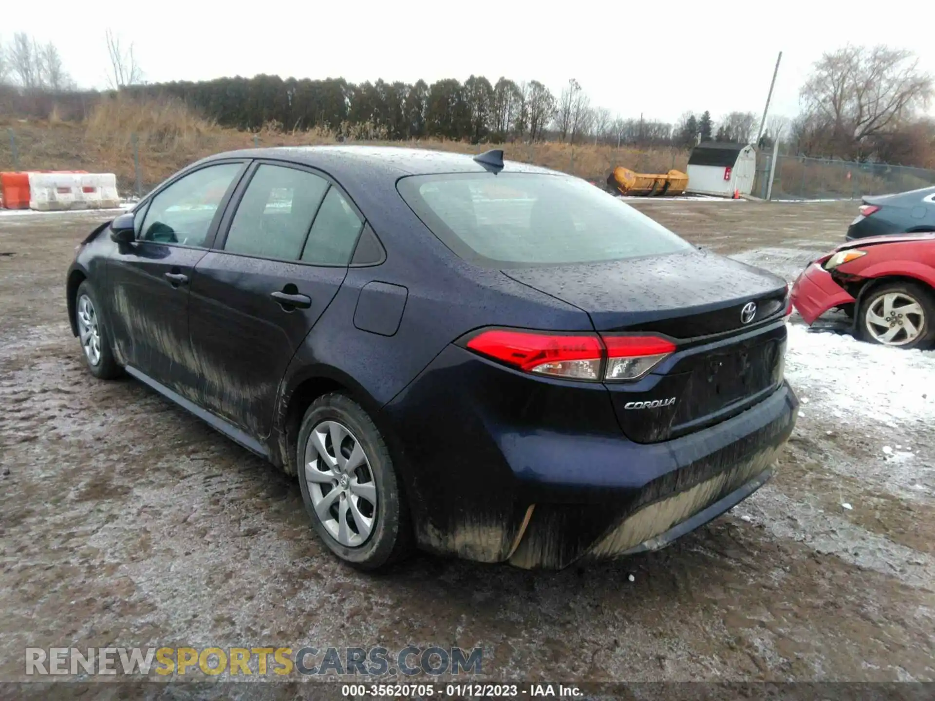 3 Photograph of a damaged car 5YFEPMAE9MP186863 TOYOTA COROLLA 2021