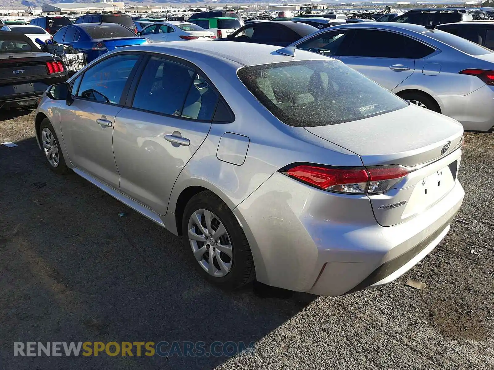 3 Photograph of a damaged car 5YFEPMAE9MP188208 TOYOTA COROLLA 2021
