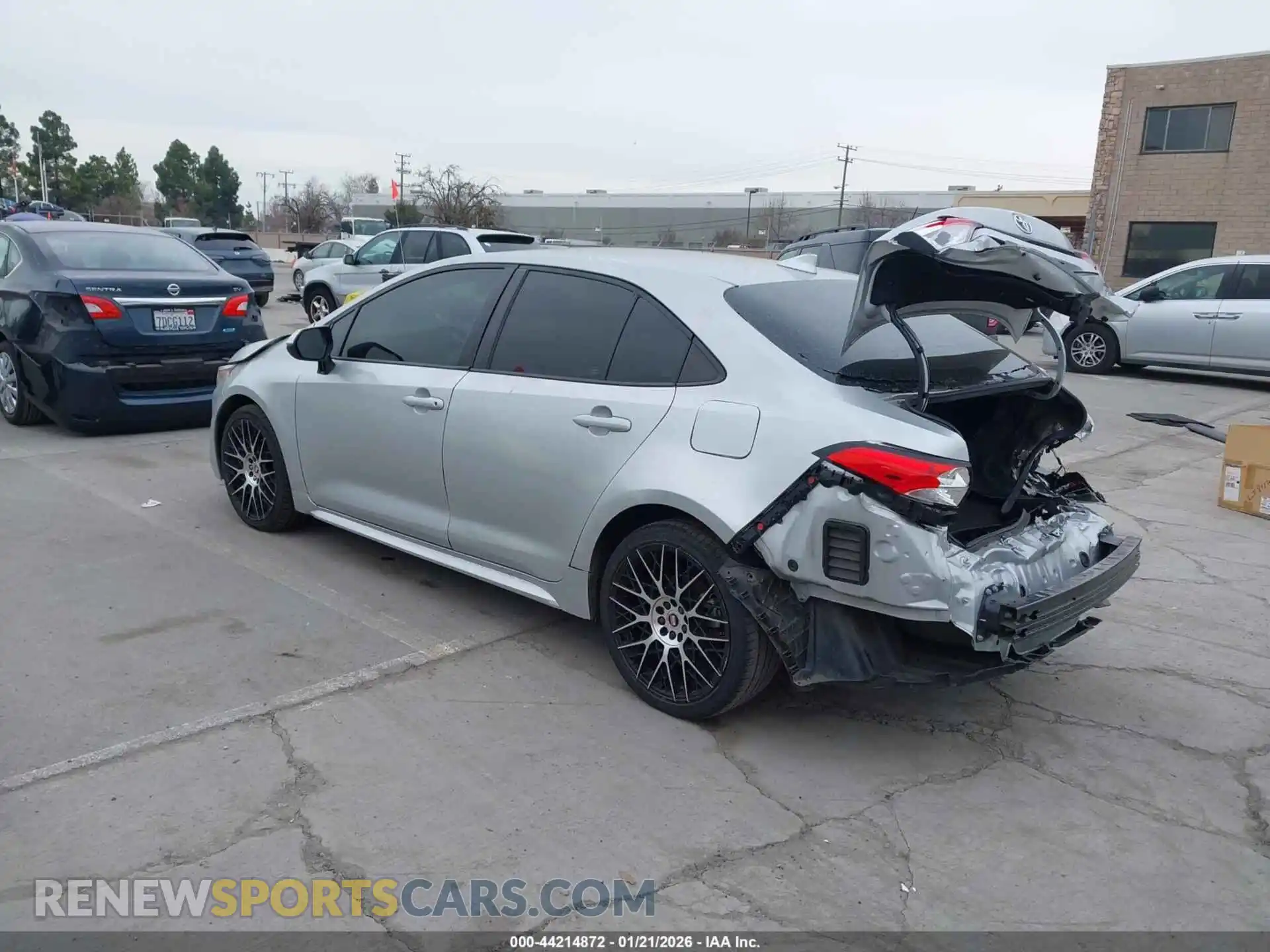 3 Photograph of a damaged car 5YFEPMAE9MP188807 TOYOTA COROLLA 2021