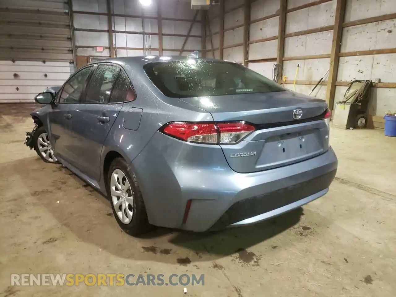 3 Photograph of a damaged car 5YFEPMAE9MP189200 TOYOTA COROLLA 2021