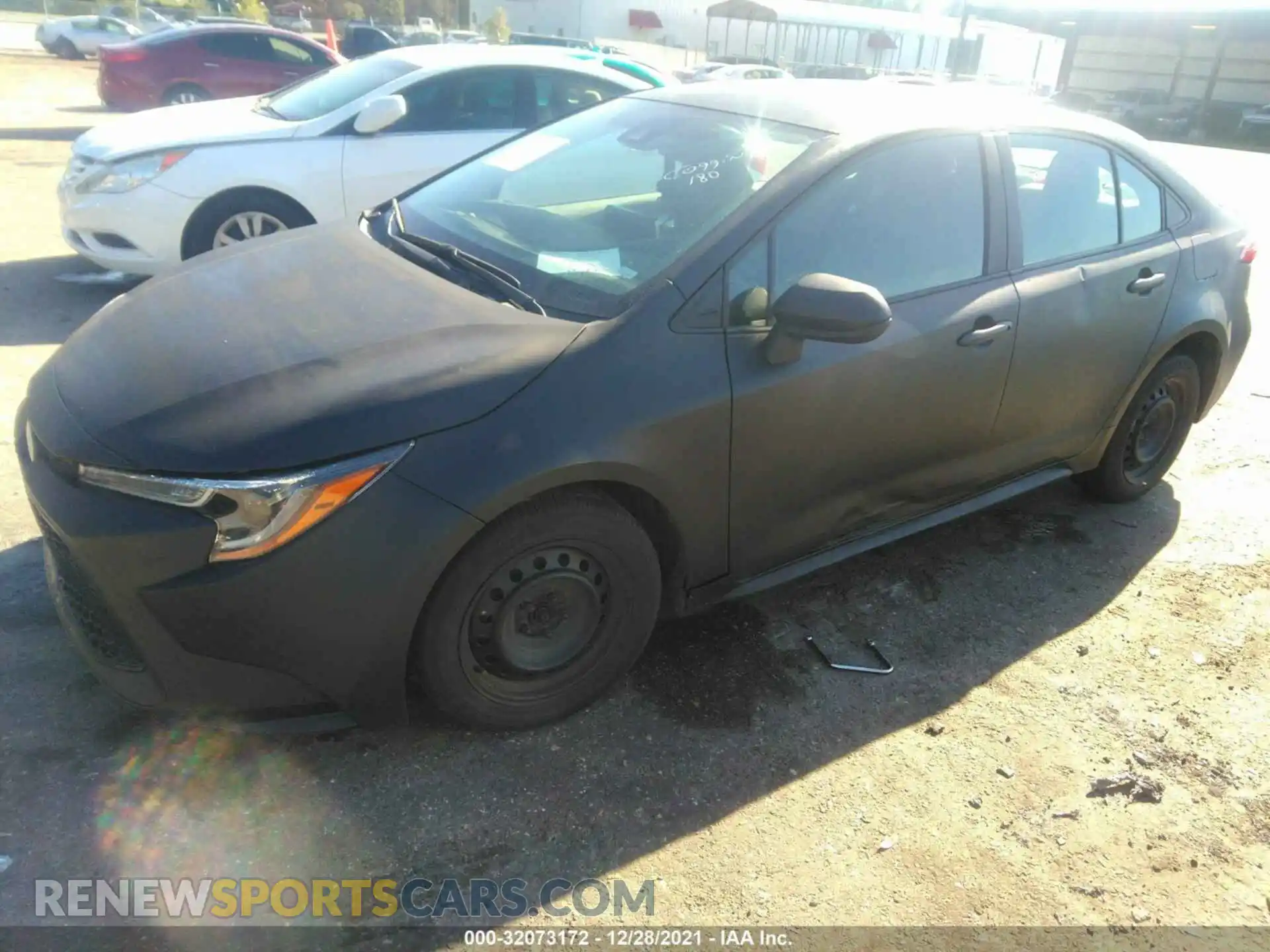 2 Photograph of a damaged car 5YFEPMAE9MP189374 TOYOTA COROLLA 2021