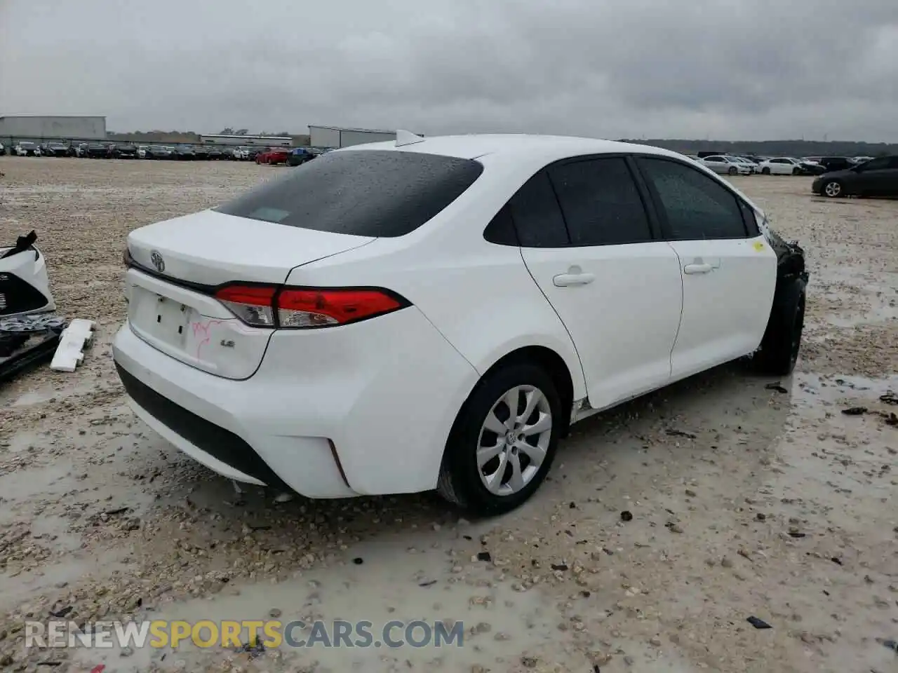 3 Photograph of a damaged car 5YFEPMAE9MP194378 TOYOTA COROLLA 2021