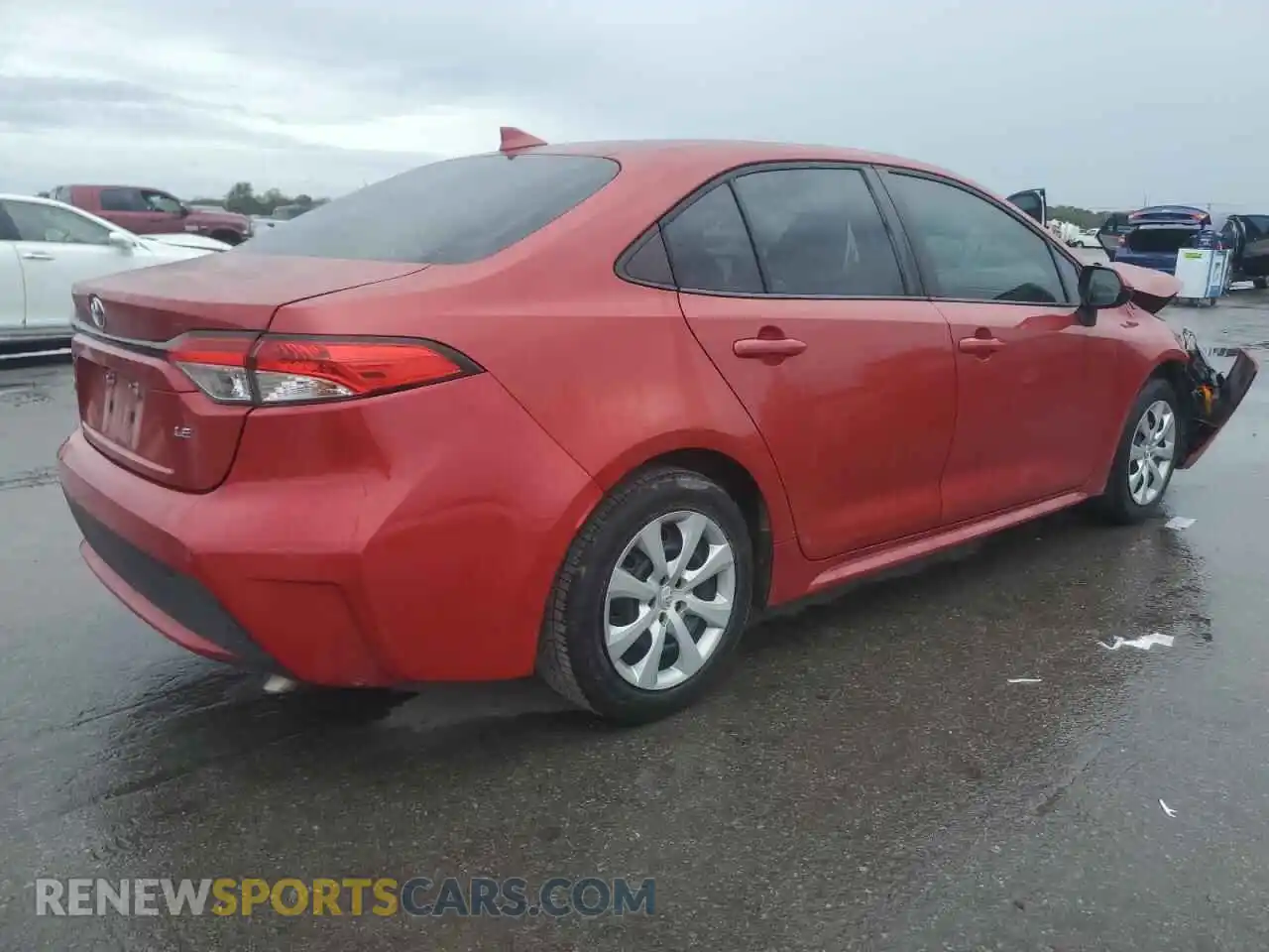 3 Фотография поврежденного автомобиля 5YFEPMAE9MP196020 TOYOTA COROLLA 2021