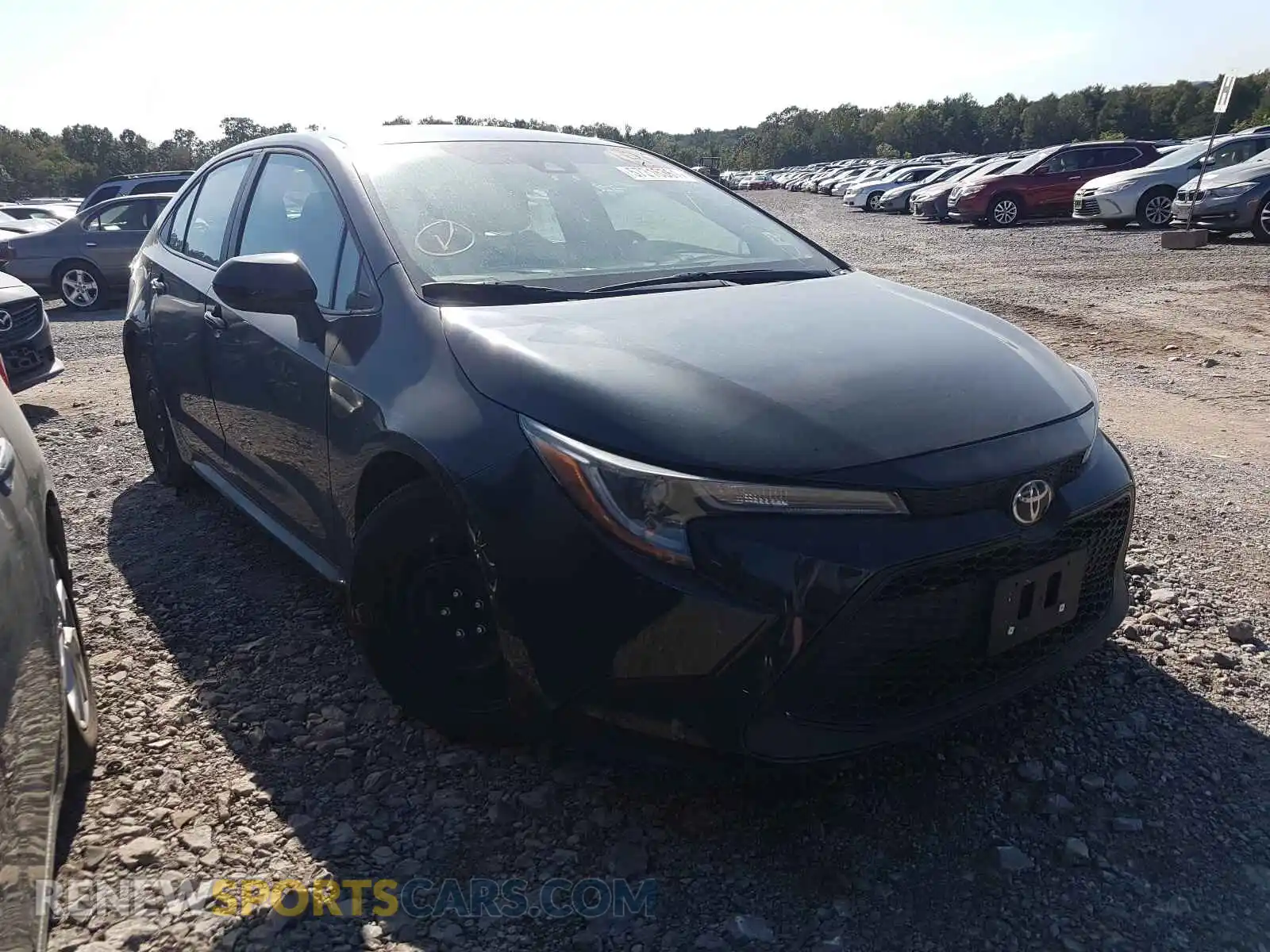 1 Photograph of a damaged car 5YFEPMAE9MP197099 TOYOTA COROLLA 2021