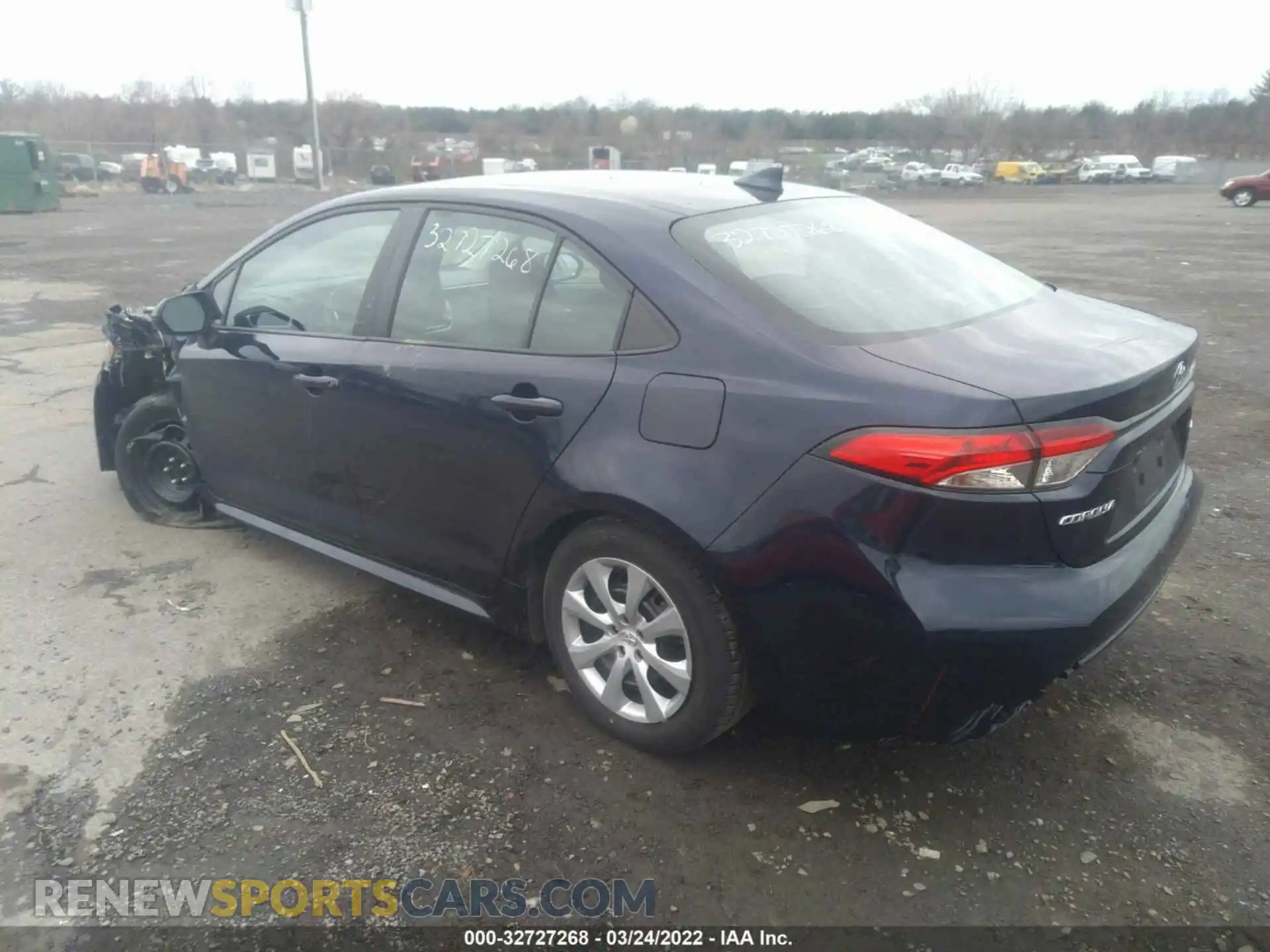 3 Photograph of a damaged car 5YFEPMAE9MP203340 TOYOTA COROLLA 2021