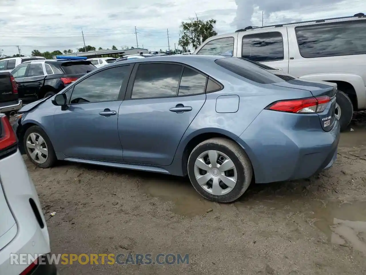 2 Photograph of a damaged car 5YFEPMAE9MP203807 TOYOTA COROLLA 2021
