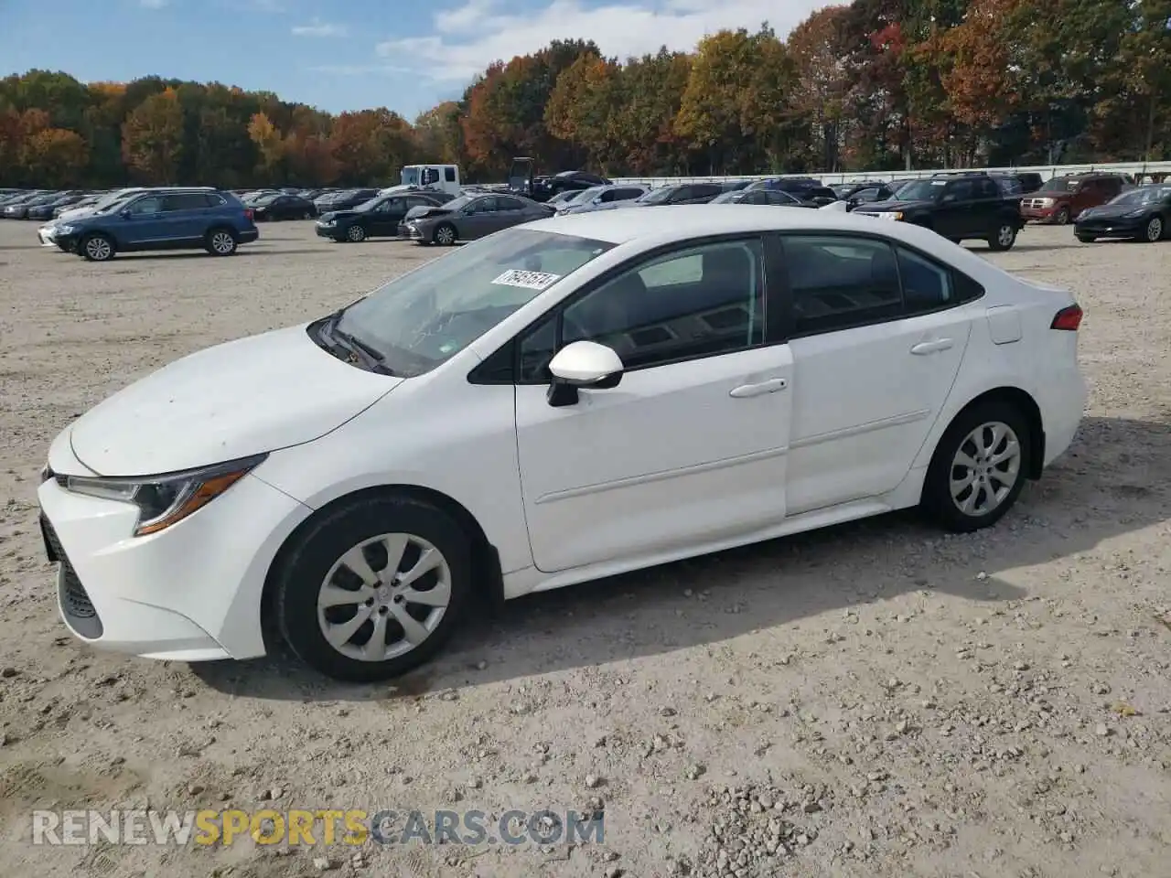 1 Photograph of a damaged car 5YFEPMAE9MP207274 TOYOTA COROLLA 2021
