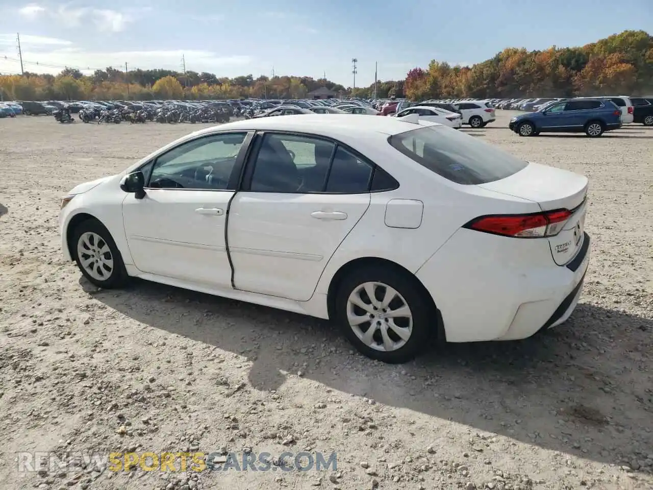 2 Photograph of a damaged car 5YFEPMAE9MP207274 TOYOTA COROLLA 2021