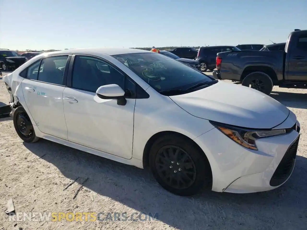 1 Photograph of a damaged car 5YFEPMAE9MP208490 TOYOTA COROLLA 2021