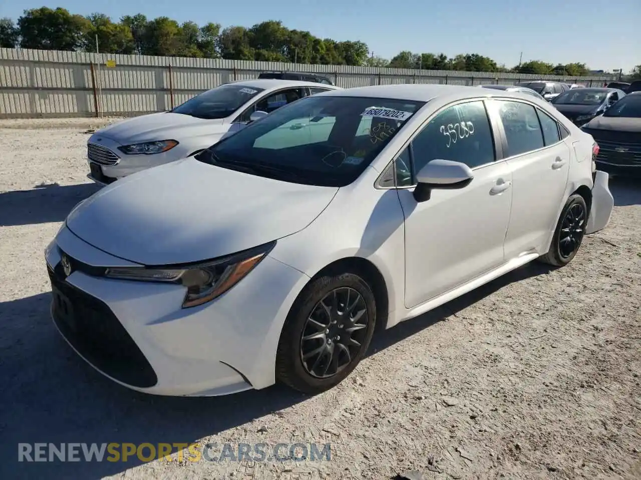 2 Photograph of a damaged car 5YFEPMAE9MP208490 TOYOTA COROLLA 2021