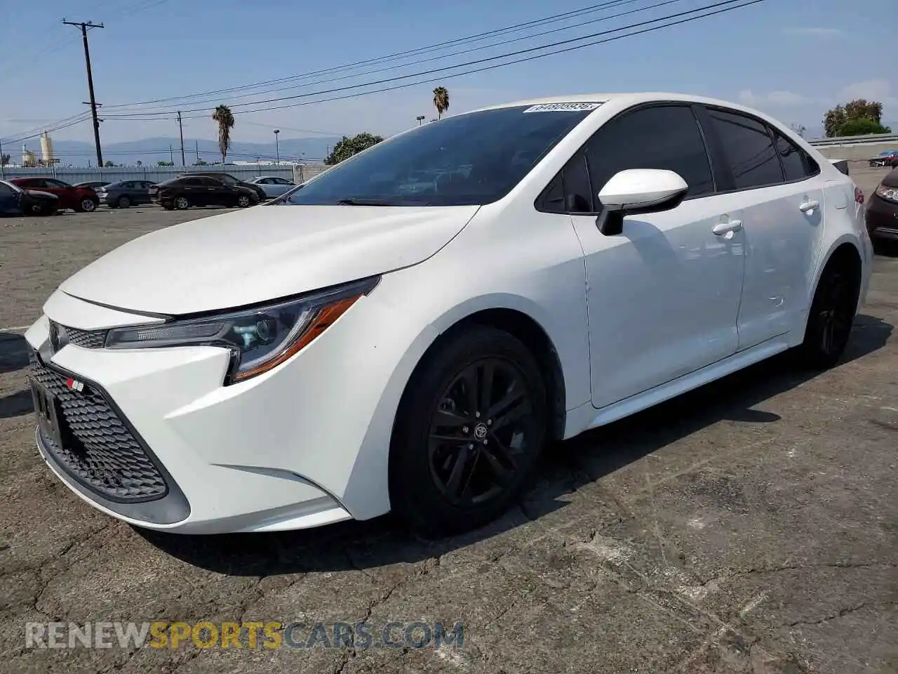 1 Photograph of a damaged car 5YFEPMAE9MP208683 TOYOTA COROLLA 2021