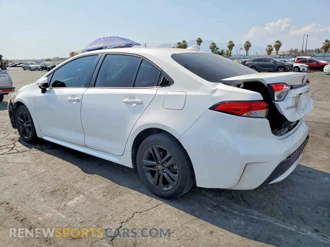2 Photograph of a damaged car 5YFEPMAE9MP208683 TOYOTA COROLLA 2021