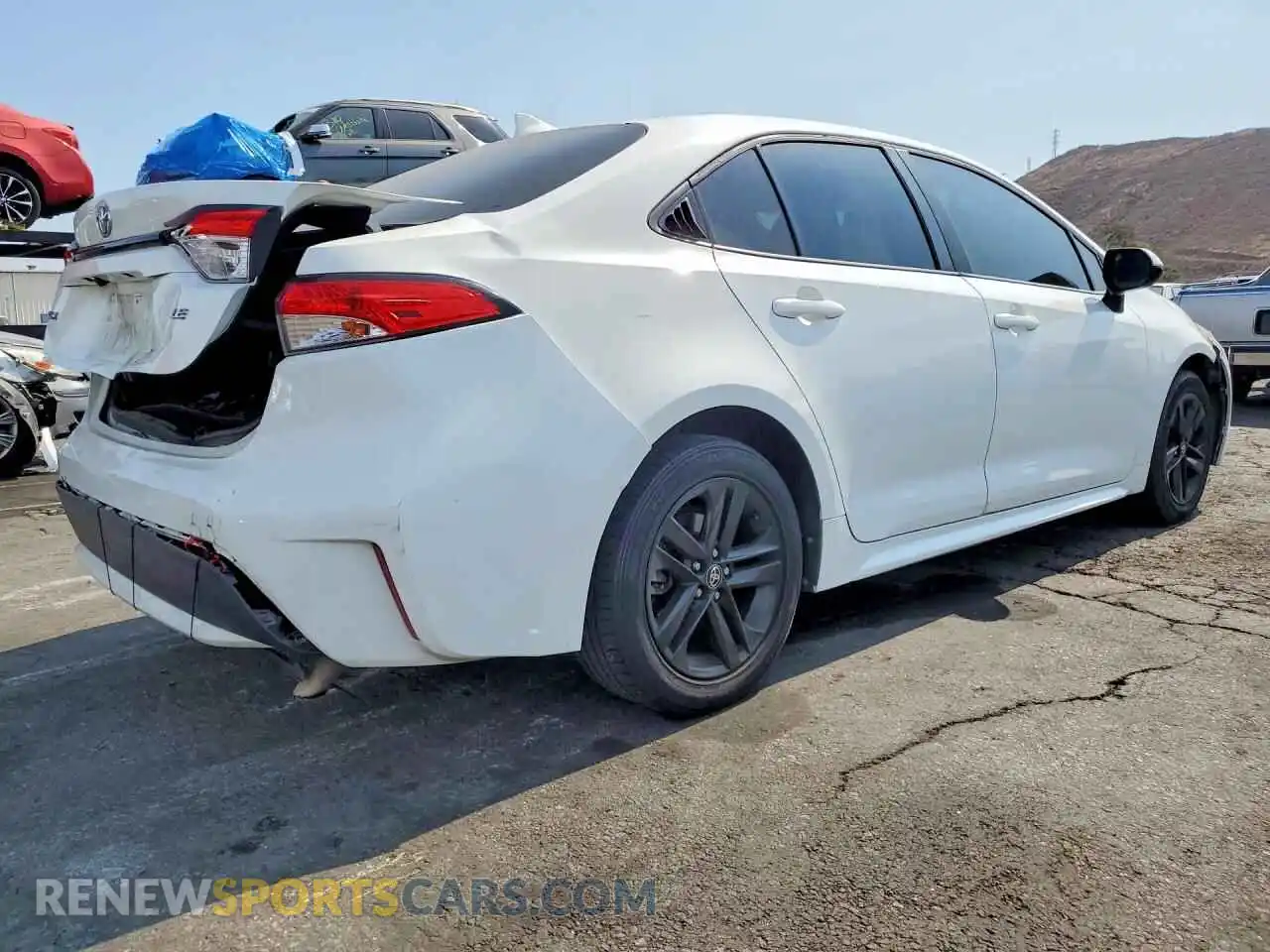 3 Photograph of a damaged car 5YFEPMAE9MP208683 TOYOTA COROLLA 2021
