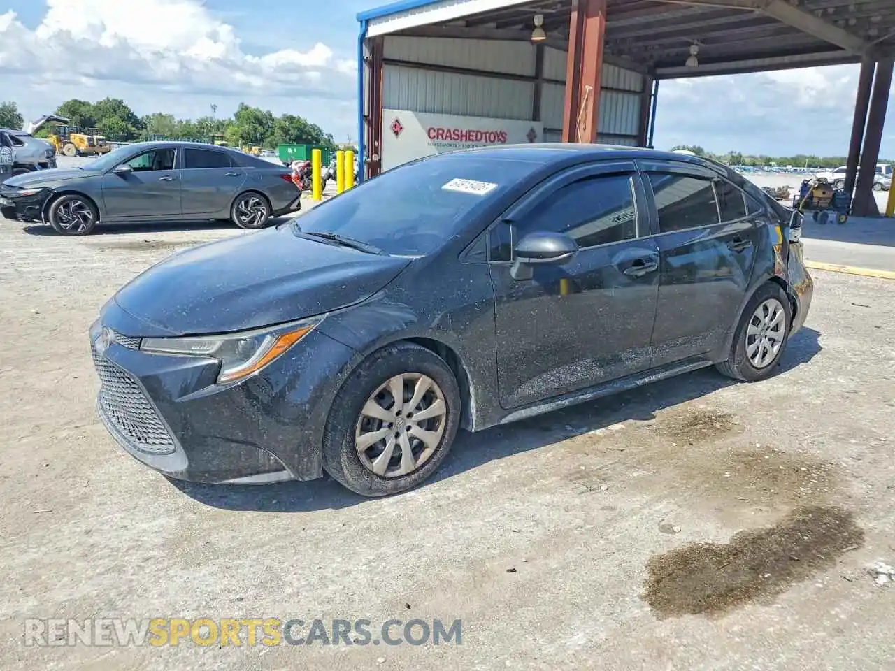 1 Photograph of a damaged car 5YFEPMAE9MP209915 TOYOTA COROLLA 2021