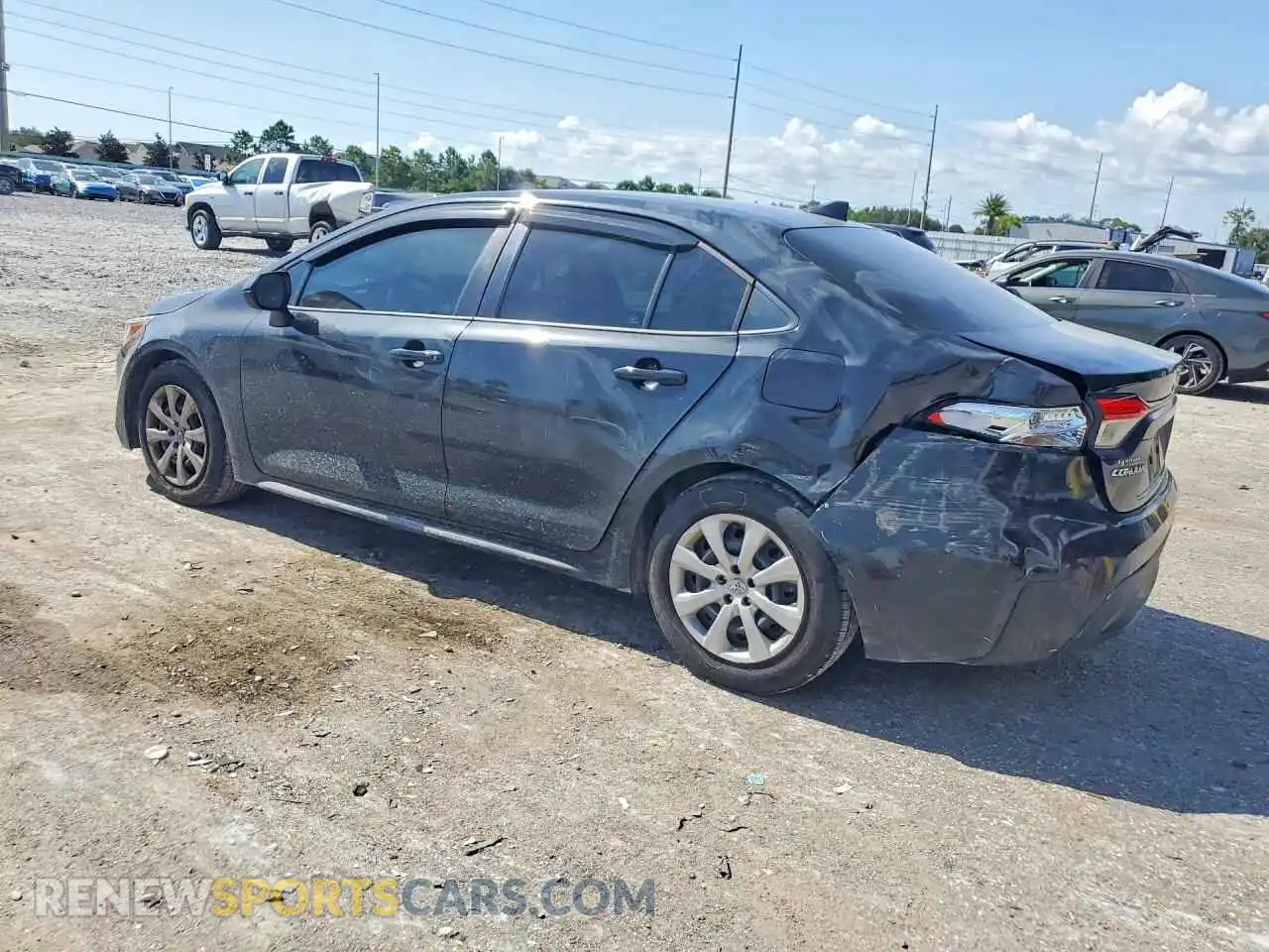 2 Photograph of a damaged car 5YFEPMAE9MP209915 TOYOTA COROLLA 2021
