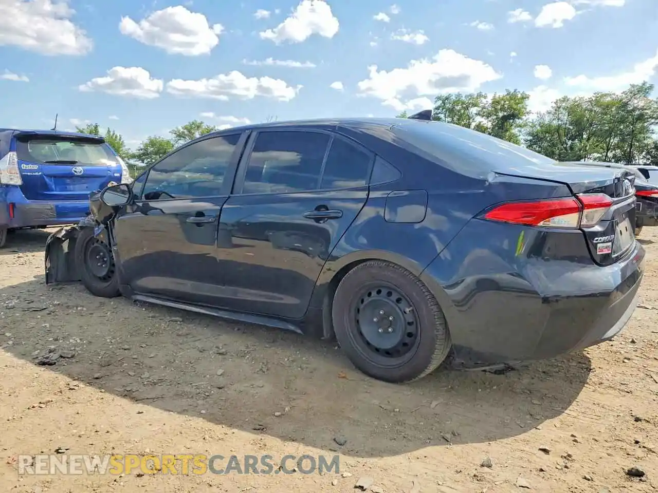 2 Photograph of a damaged car 5YFEPMAE9MP210904 TOYOTA COROLLA 2021