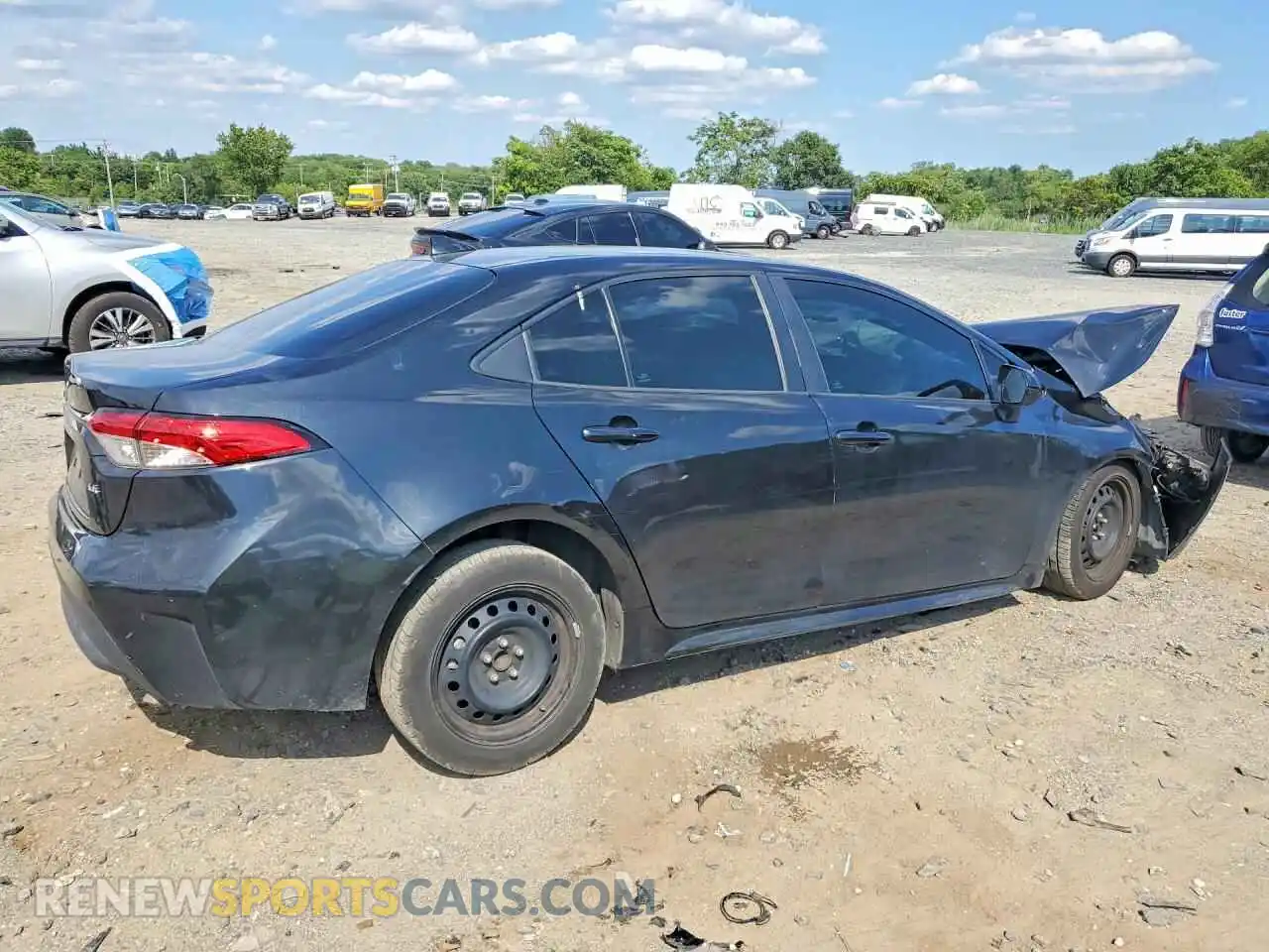 3 Photograph of a damaged car 5YFEPMAE9MP210904 TOYOTA COROLLA 2021