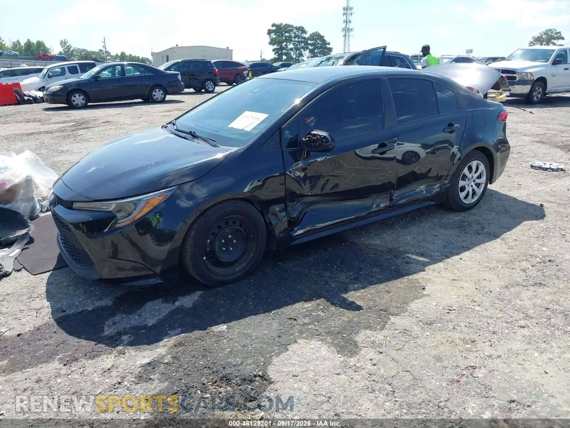 1 Photograph of a damaged car 5YFEPMAE9MP211440 TOYOTA COROLLA 2021