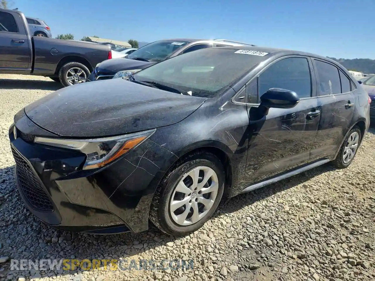 1 Фотография поврежденного автомобиля 5YFEPMAE9MP211633 TOYOTA COROLLA 2021