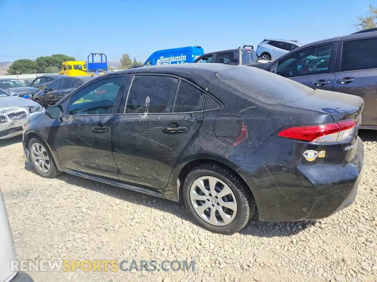 2 Фотография поврежденного автомобиля 5YFEPMAE9MP211633 TOYOTA COROLLA 2021